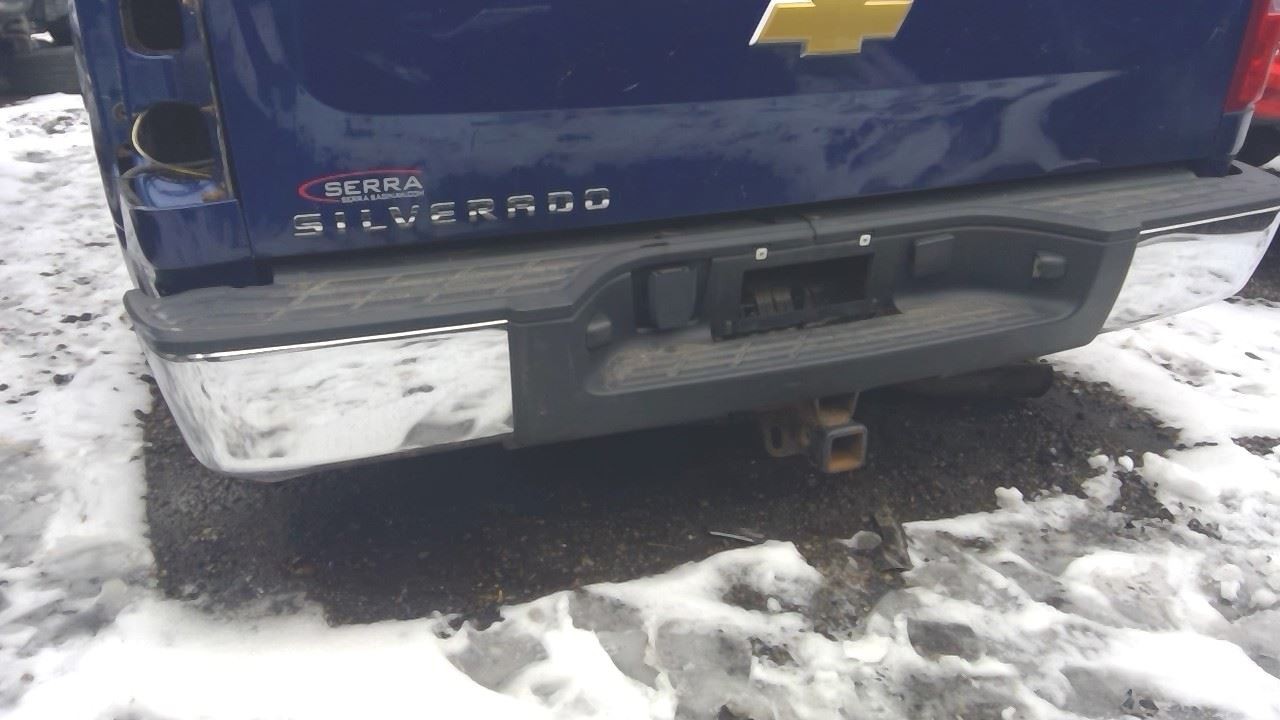2010-2013 GMC Sierra 1500 Chrome Step Rear Bumper Assembly OE