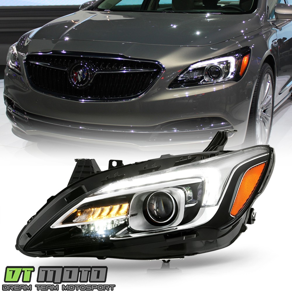 2017-2019 Buick LaCrosse HID/Xenon w/AFS LED DRL Projector Headlight - Driver 2017-2019 Buick LaCrosse HID/Xenon w/AFS LED DRL Projector Headlight - Driver