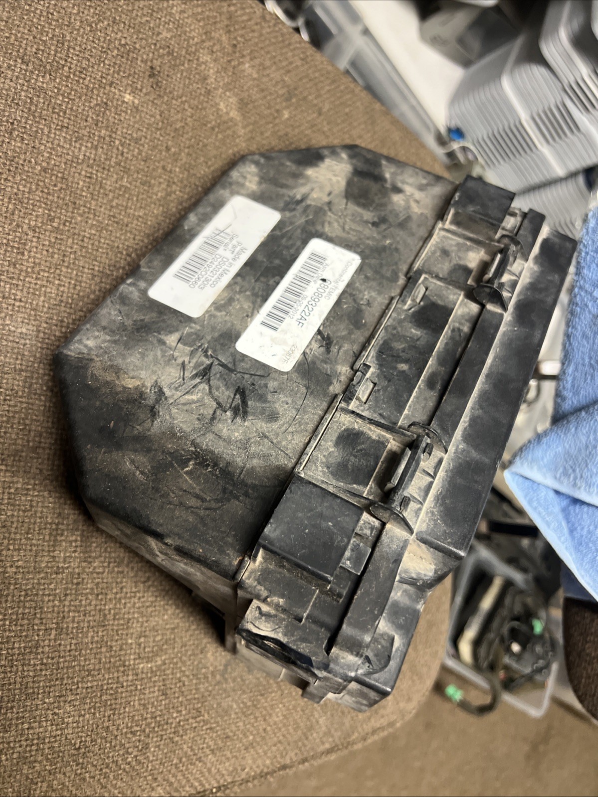 2012 DODGE RAM 2500/3500 TIPM TOTALLY POWER INTEGRATED FUSE BOX 68089322AF