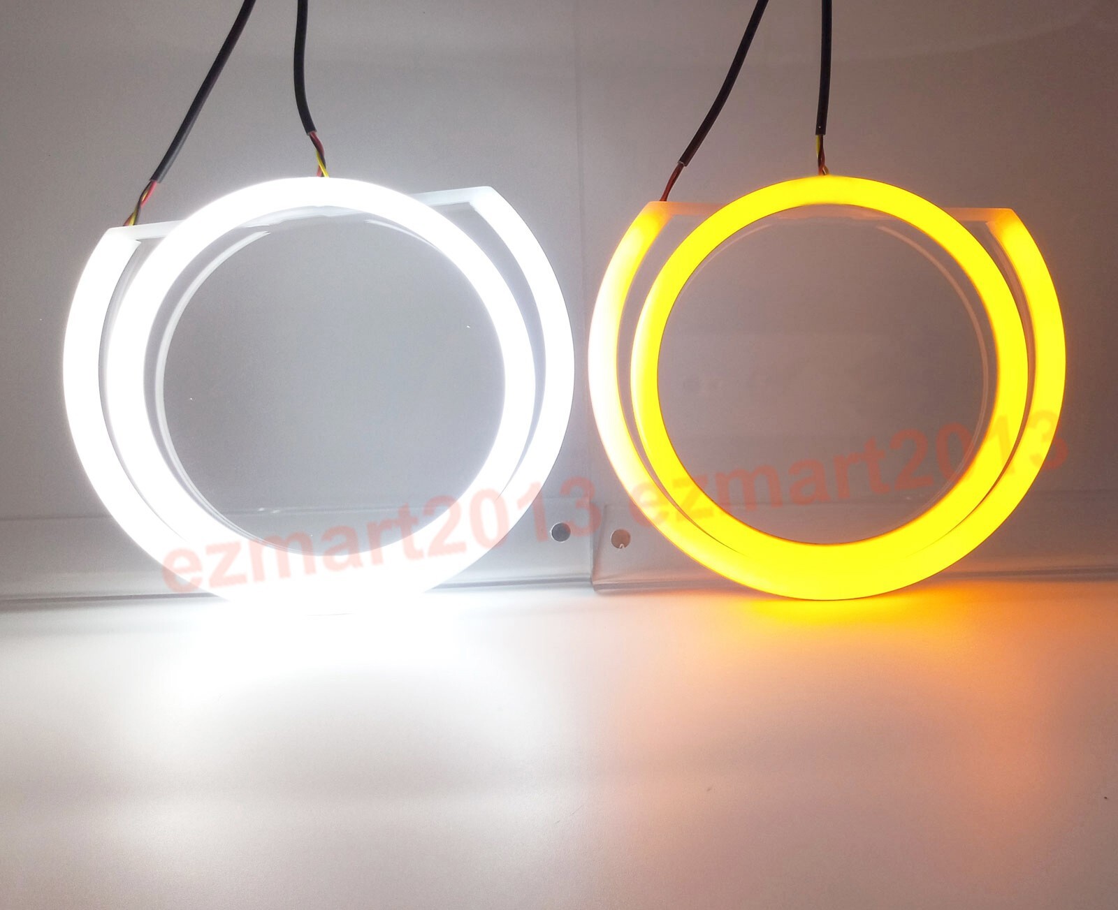 For Vauxhall VXR8 2007-2013 Headlight Switchback LED Halo Rings Angel Eyes Turn