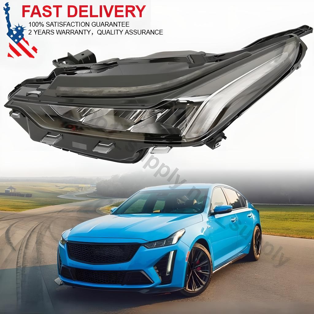 NEW 84894831 LH/DRIVER Full LED Headlight Lamp Assembly For 2020-22 Cadillac CT5
