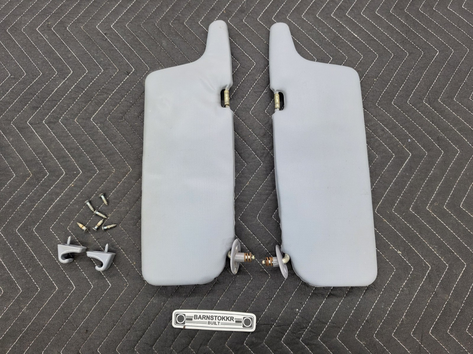1986-1989 Toyota Celica GT-S GT ST Driver - Passenger Sun Visor Complete W/clips 1986-1989 Toyota Celica GT-S GT ST Driver - Passenger Sun Visor Complete W/clips