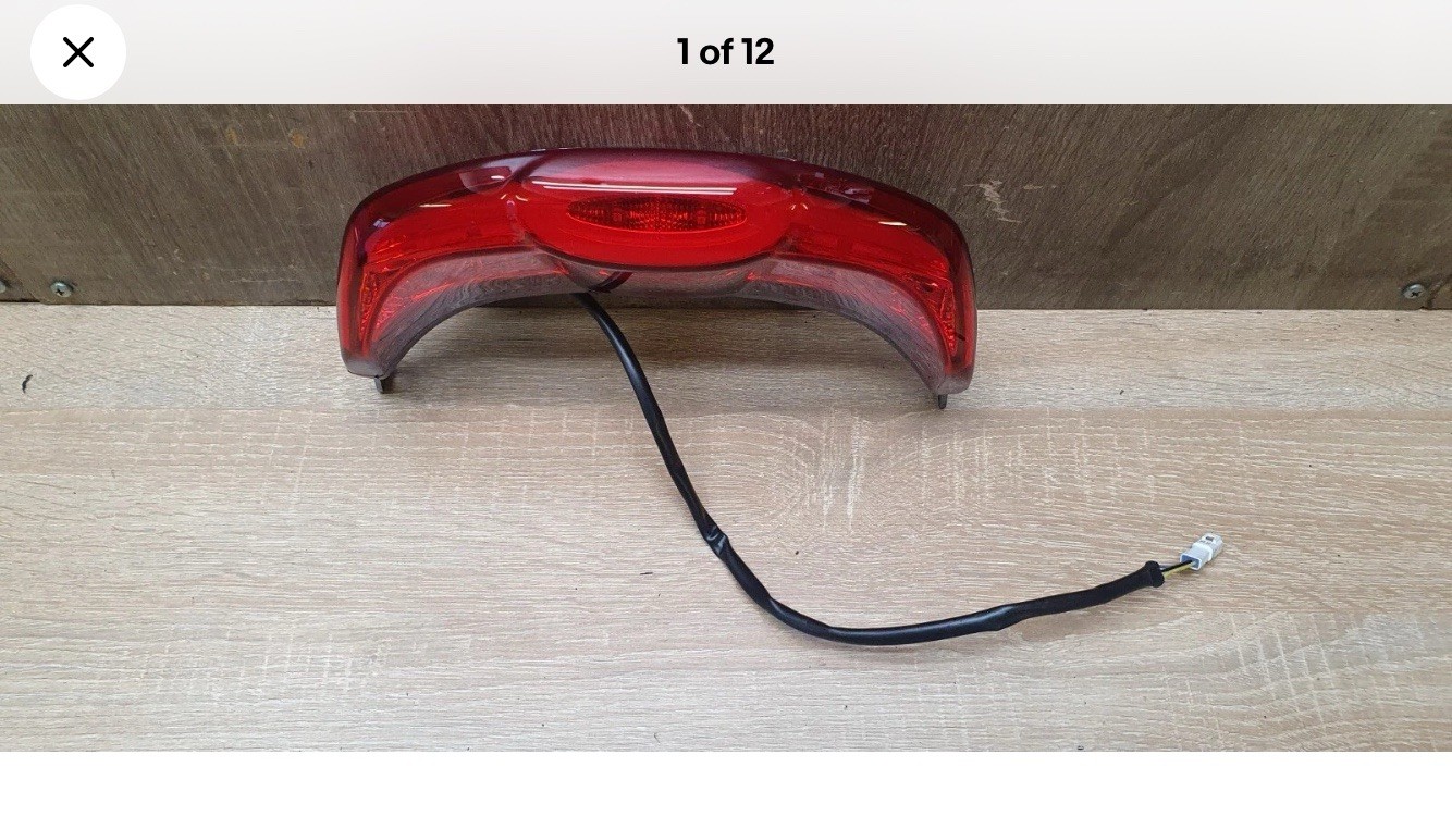 Triumph Rocket 3 GT / R Rear Light / Tail Light T2702771 Triumph Rocket 3 GT / R Rear Light / Tail Light T2702771