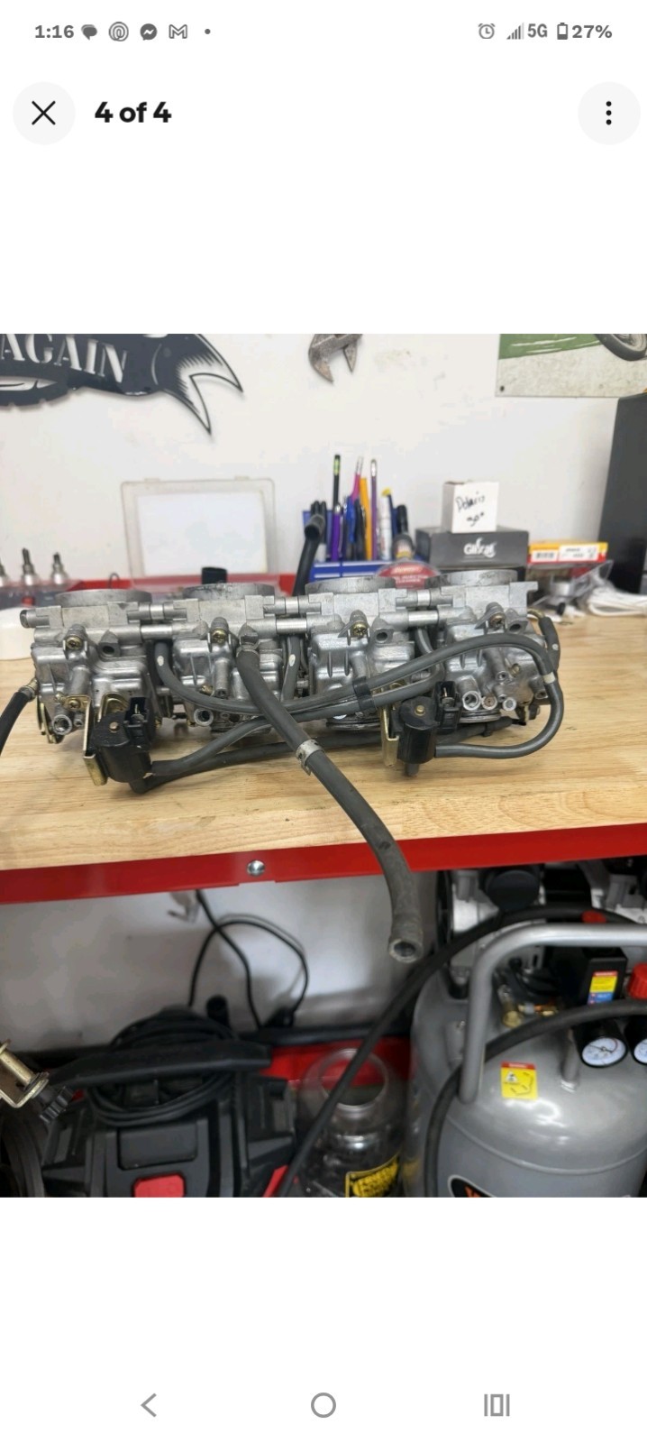 1997-2000 Suzuki Gsxr600 Carburetors Oem 1997-2000 Suzuki Gsxr600 Carburetors Oem