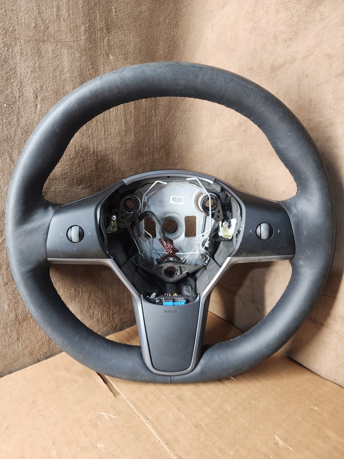 17-23 Tesla Model 3 Y Steering Wheel OEM 1490214-00-B #10J