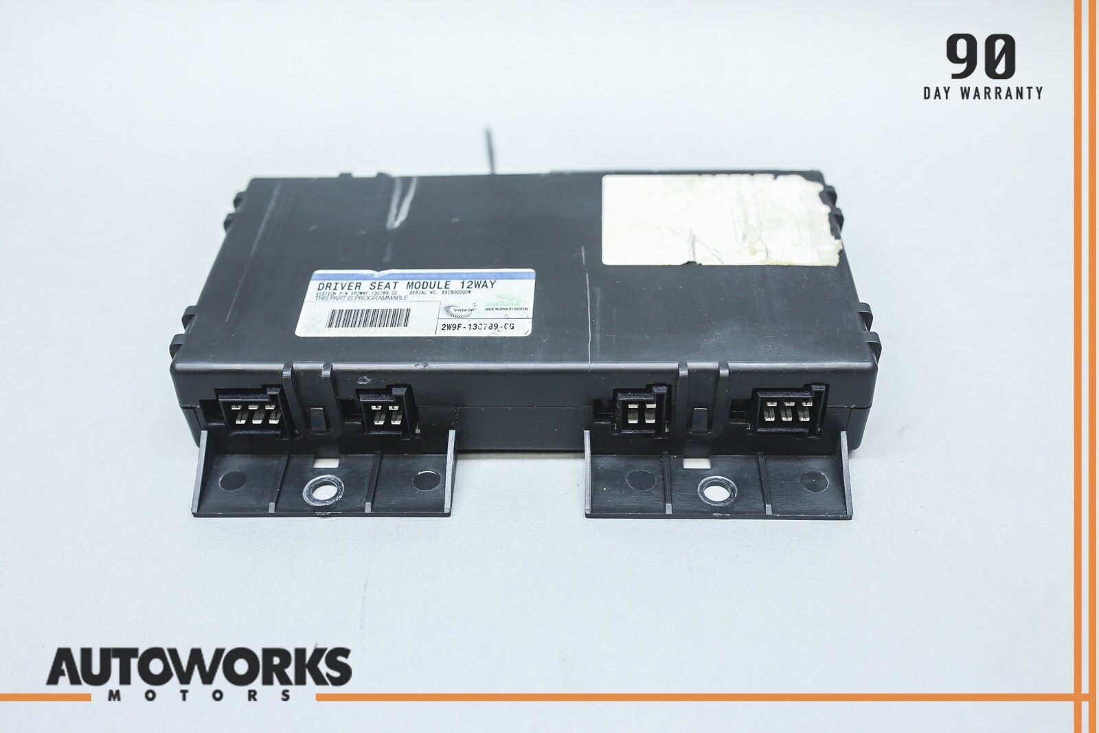 04-07 Jaguar XJR XJ8 X350 Left Driver Seat Control Module Switch Unit 12 Way OEM 04-07 Jaguar XJR XJ8 X350 Left Driver Seat Control Module Switch Unit 12 Way OEM