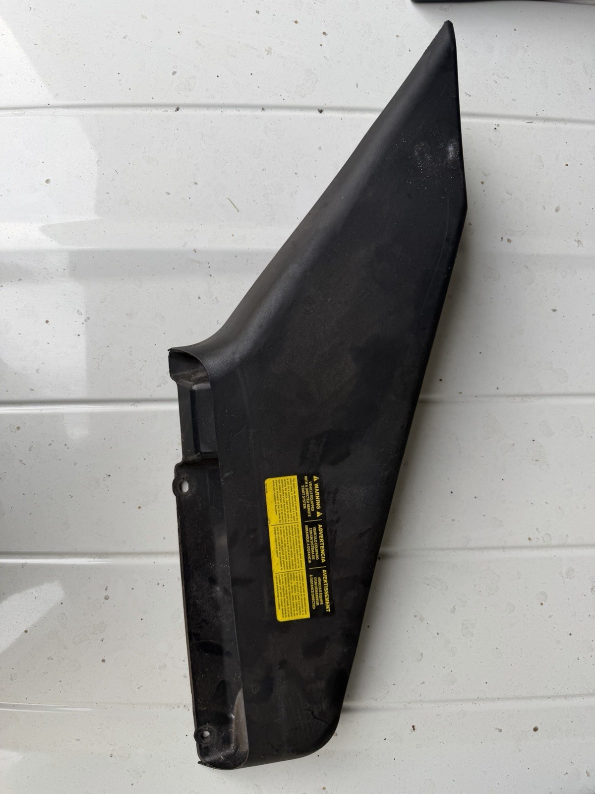 2015-2021 Subaru WRX STI Front Air Intake Duct Cleaner Black Plastic Genuine OEM