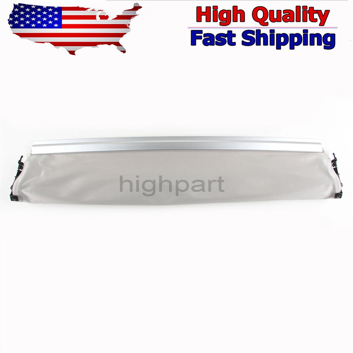 Gray Sunroof Cover Assembly Fit For VW Golf SKODA Octavia #5G9 877 307 GC3# Gray Sunroof Cover Assembly Fit For VW Golf SKODA Octavia #5G9 877 307 GC3#