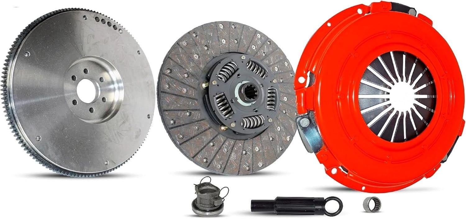 Stage 1 Clutch Kit & Flywheel Fits 1994-2003 Dodge Ram 1500 2500 3500 5.2L 5.9L