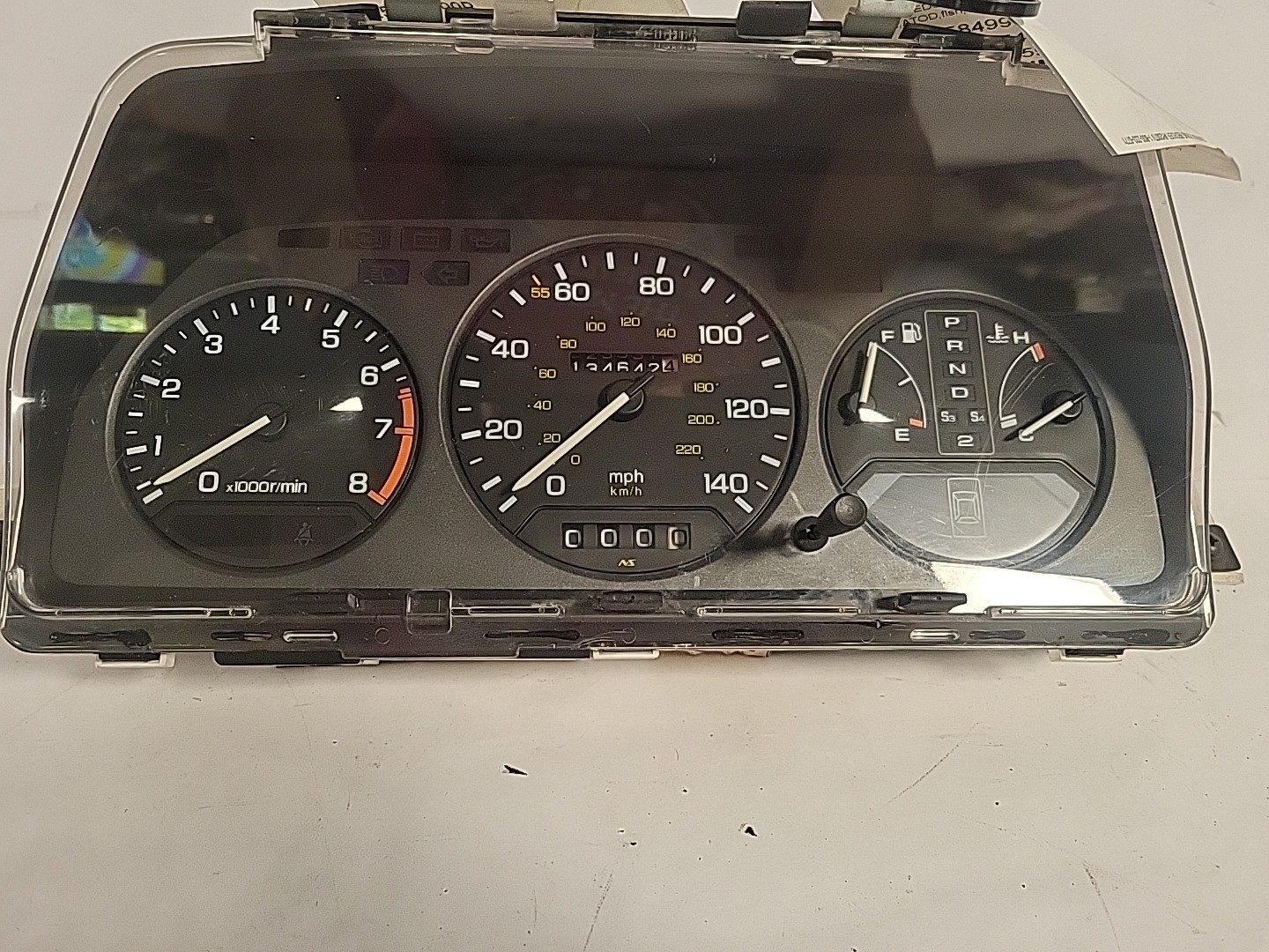 1988-1990 ACURA LEGEND SPEEDOMETER INSTRUMENT CUSTER - OEM 257-58499B RR2 1988-1990 ACURA LEGEND SPEEDOMETER INSTRUMENT CUSTER - OEM 257-58499B RR2