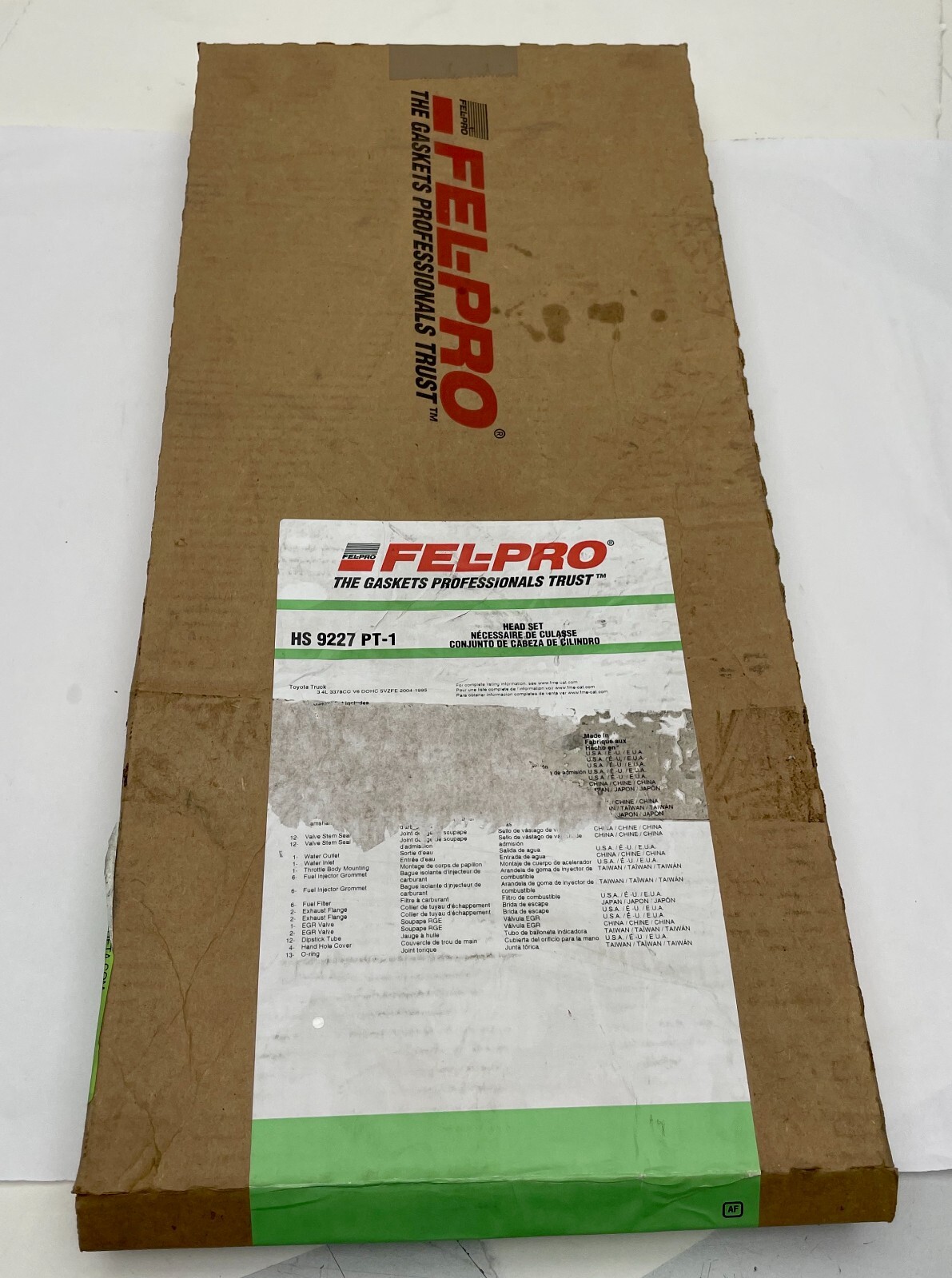 Fel-Pro HS 9227 PT-1 Head Gasket Set For Toyota Tacoma Tundra 4Runner