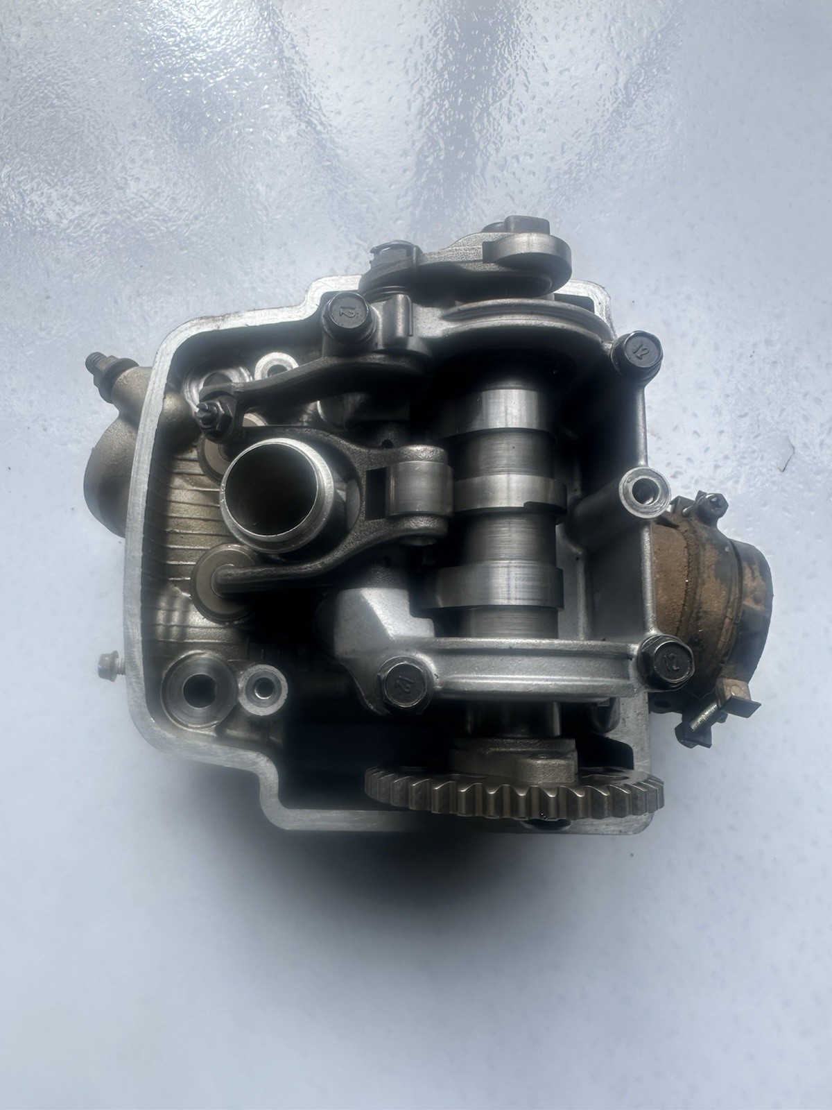2004 Honda CRF450R | OEM | Cylinder Head Assembly - 12200-MEN-850 2004 Honda CRF450R | OEM | Cylinder Head Assembly - 12200-MEN-850