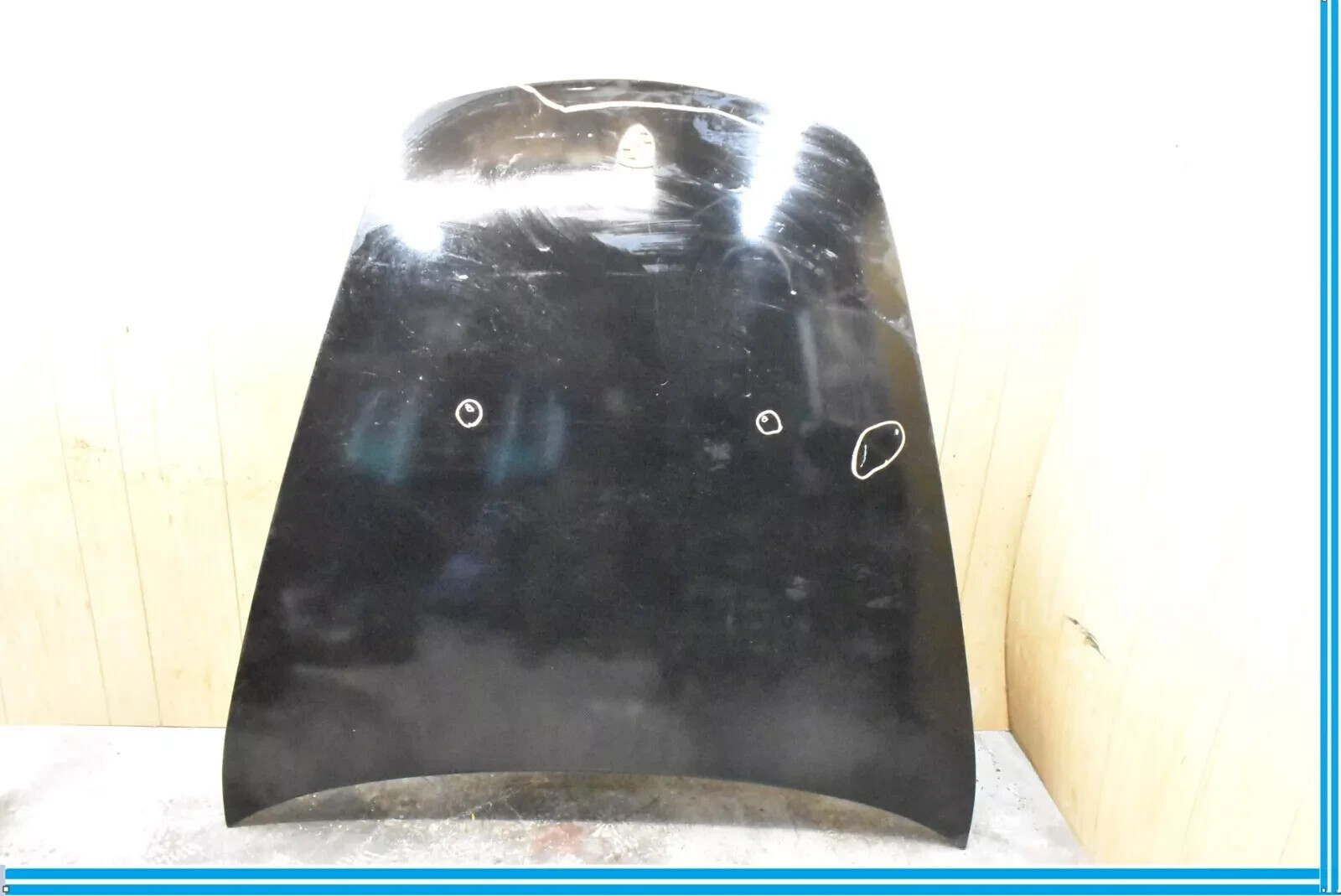 05-12 Porsche 987 Boxster Front Hood Bonnet Cover Panel Black OEM