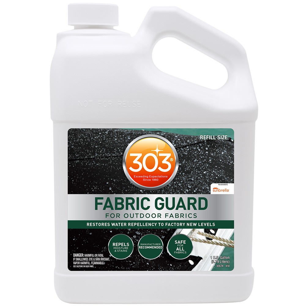 303 Marine Fabric Guard - 1 Gallon 30674 UPC 082043006706