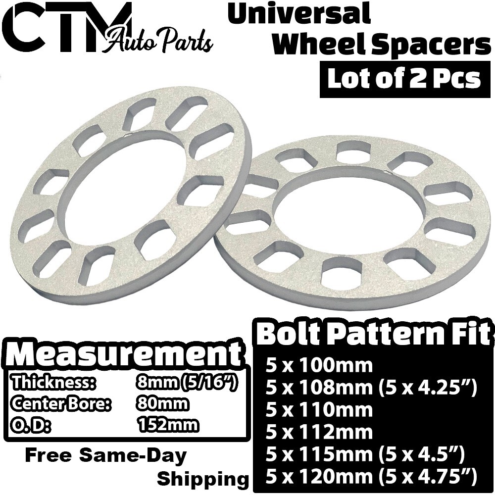 2x 8mm(5/16\