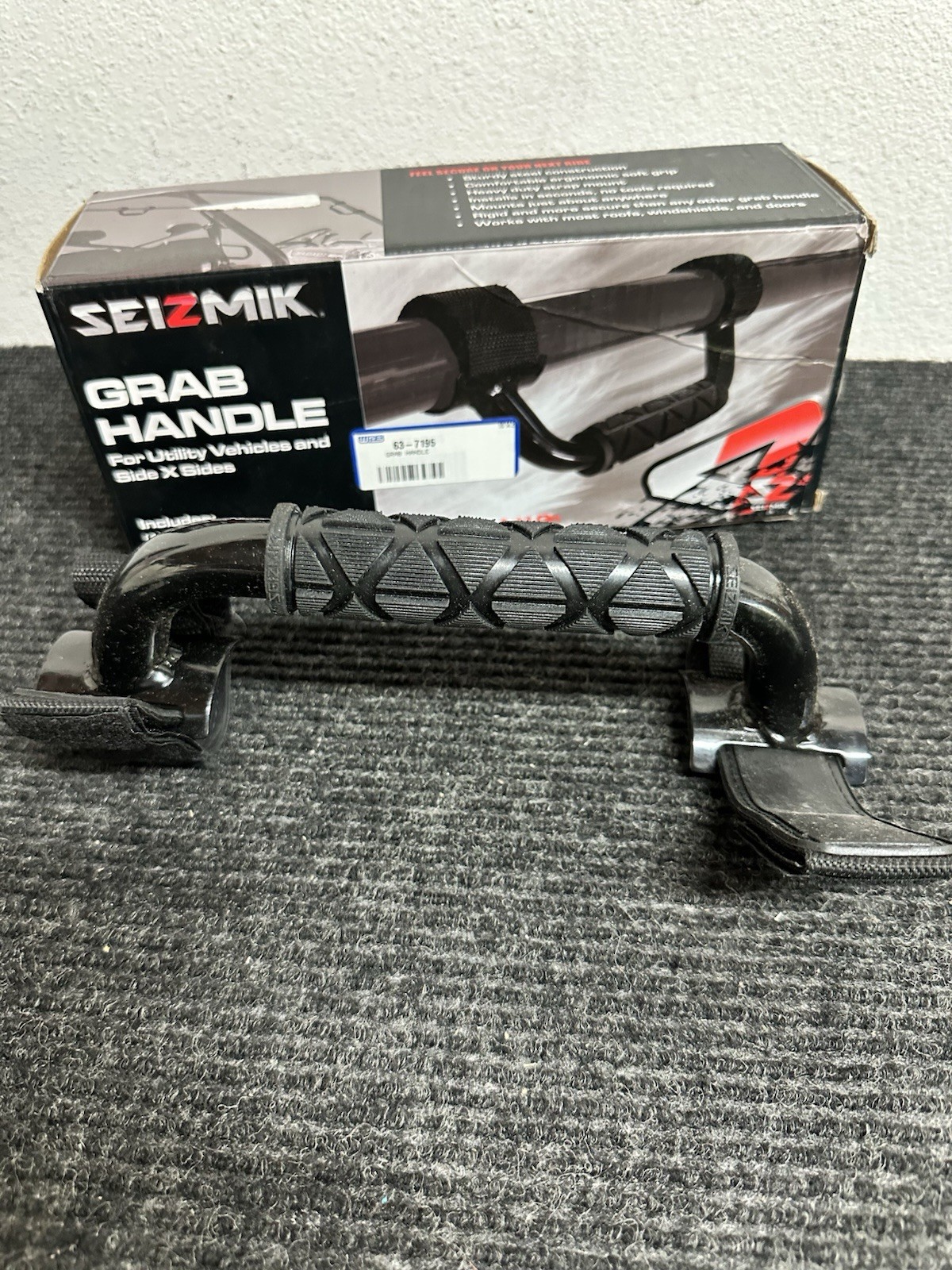 Seizmik Universal Grab Handle 03060 RZR RHINO ARTIC CAT MULE YXZ CAN AM Seizmik Universal Grab Handle 03060 RZR RHINO ARTIC CAT MULE YXZ CAN AM
