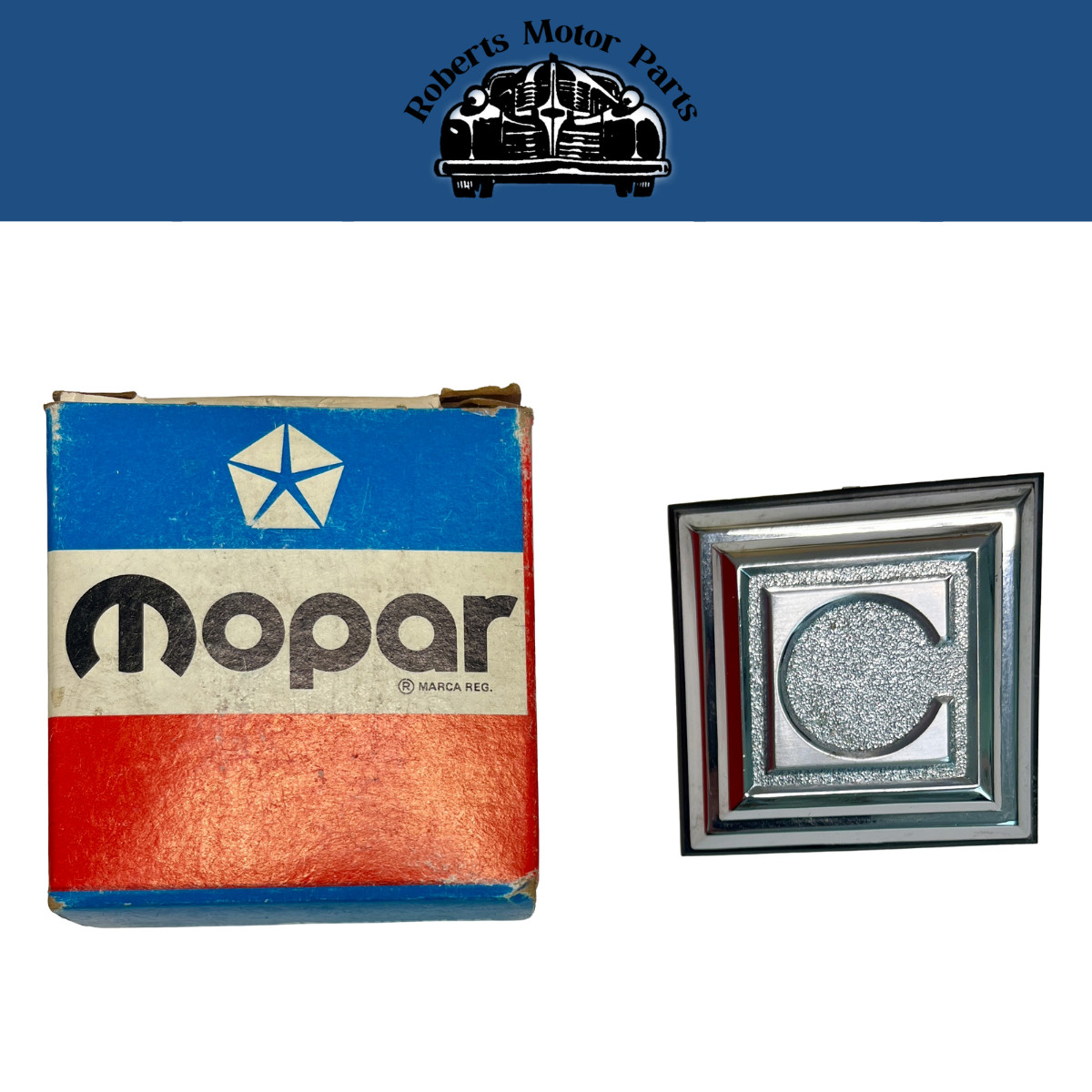 New Old Stock Trunk Medallion for 1979-81 Chrysler Newports Models #4054888 New Old Stock Trunk Medallion for 1979-81 Chrysler Newports Models #4054888