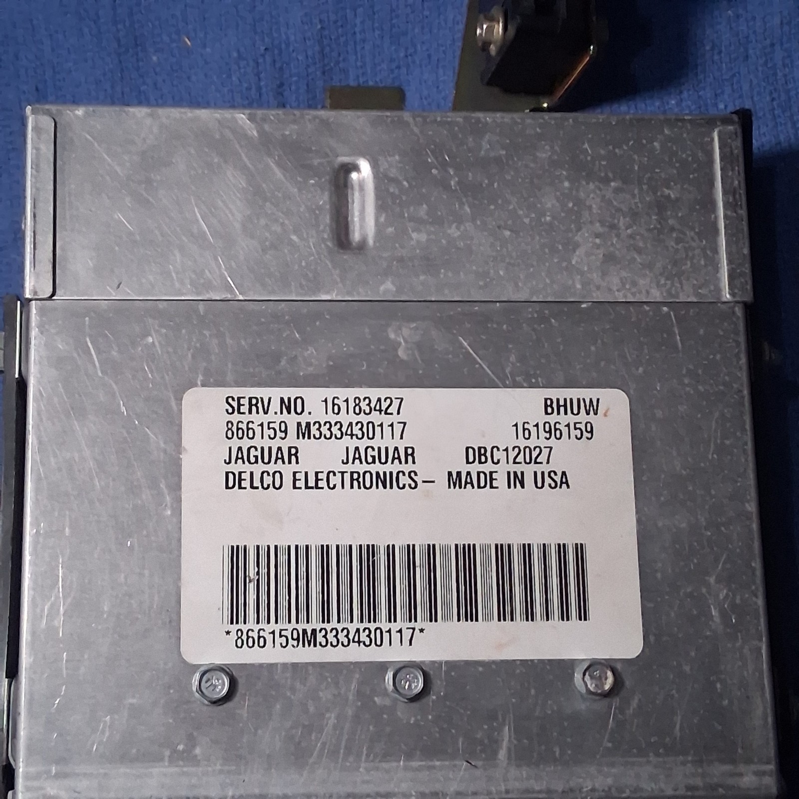NOS Jaguar V12 Transmission Control Module TCM ECU Delco DBC12027 16153427 NEW