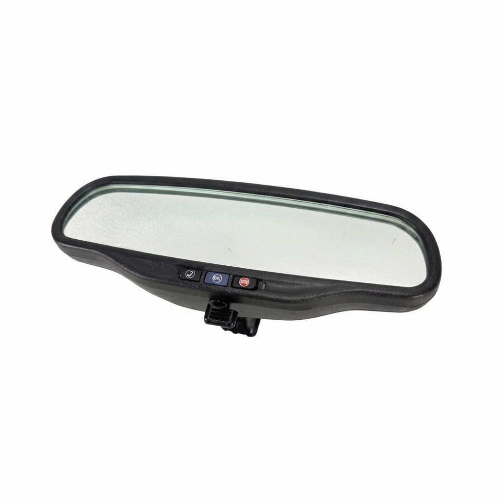 09-17 Chevy Traverse GMC Acadia Rear View Mirror Manual Dimming OnStar OEM 09-17 Chevy Traverse GMC Acadia Rear View Mirror Manual Dimming OnStar OEM