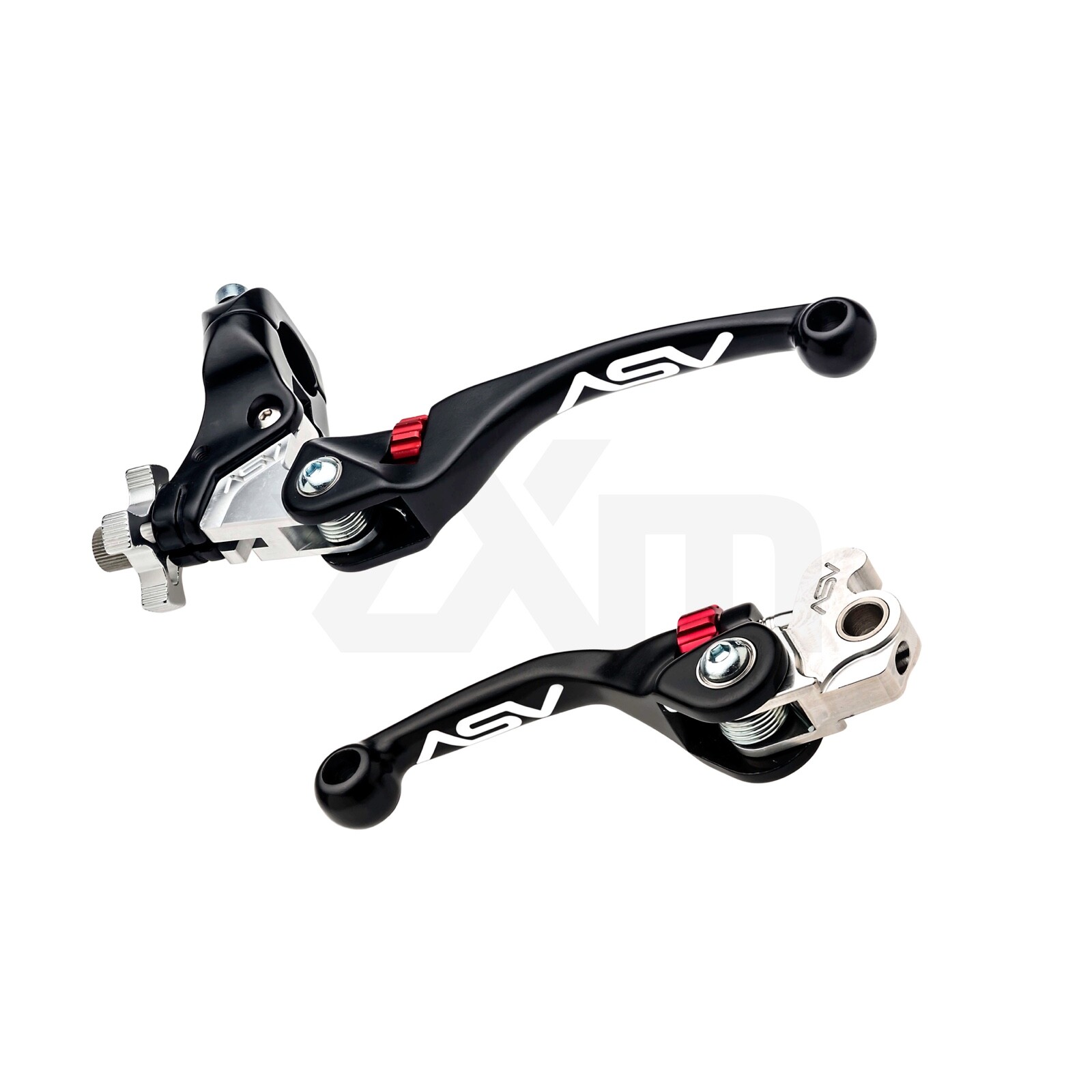 2005-2024 Yamaha TT-R230 ASV Inventions F4 Brake & Clutch Lever PAIR PACK Black