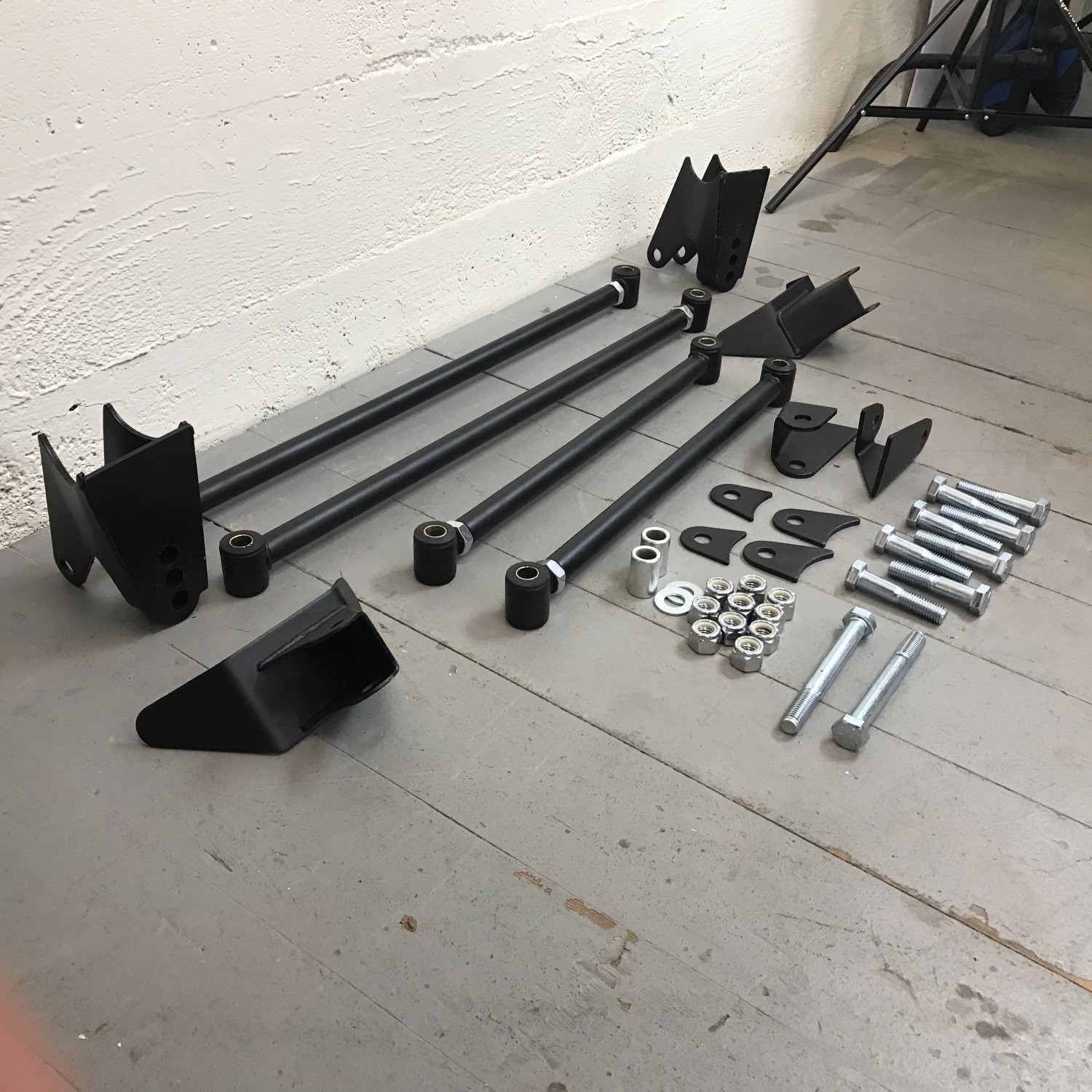 JP CJ/DJ 1971-1986 Heavy Duty Triangulated 4 Link Kit 70s 80s 4x4 off road v8 