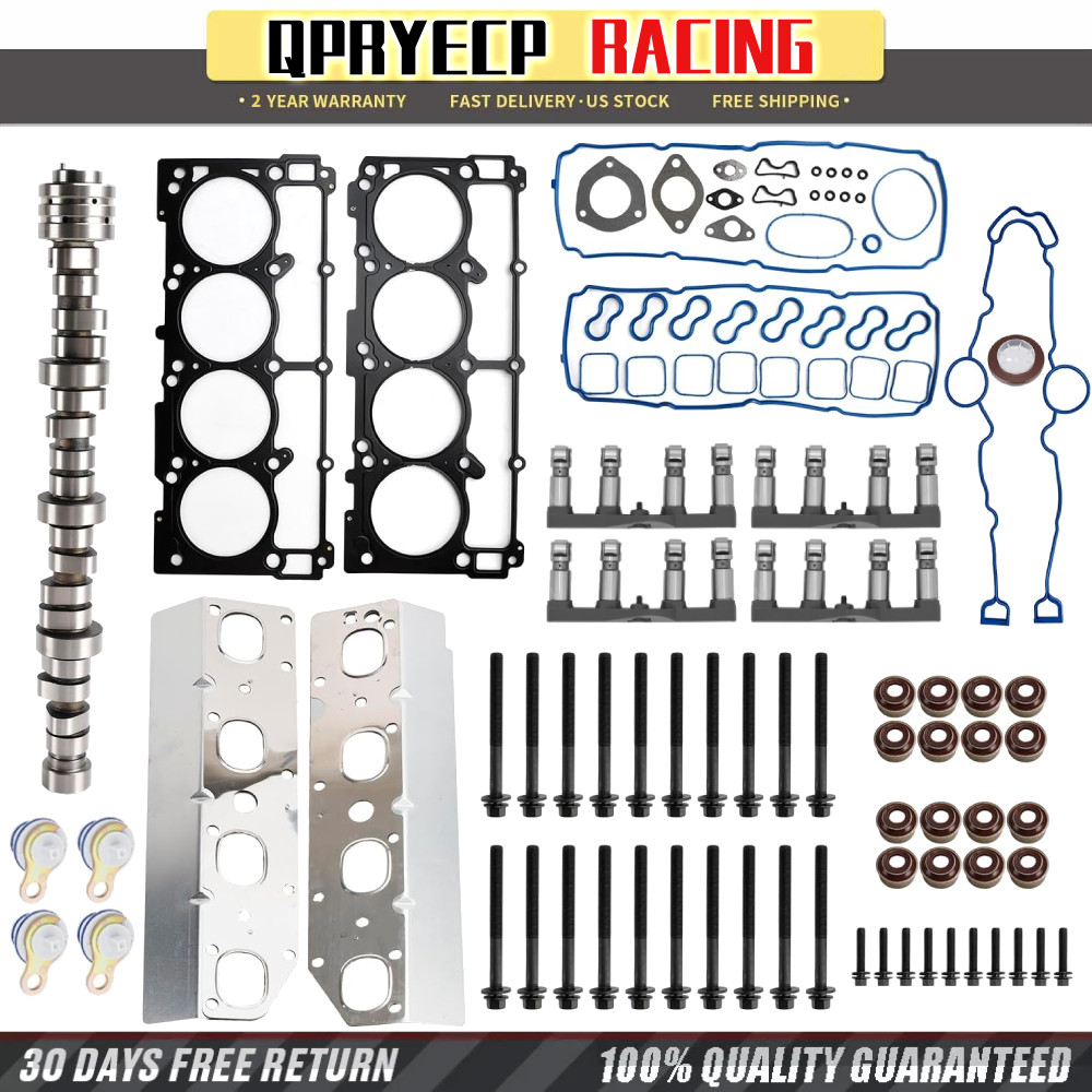 NON MDS Deleted Kit Camshaft Lifter Kit Fits 2009-2016 Dodge Ram 1500 5.7L Hemi