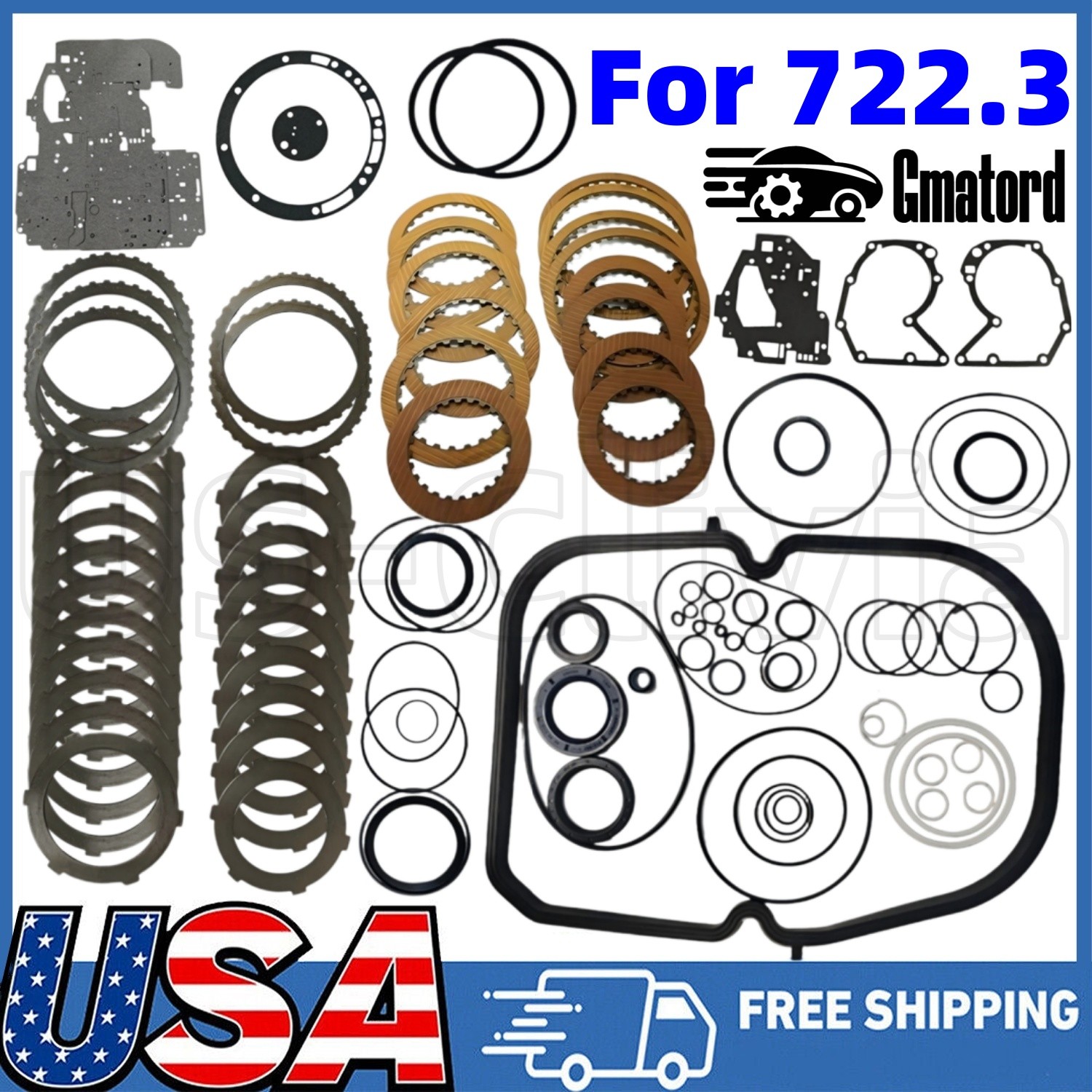 New 722.3 Transmission Master Overhaul Rebuild Kit For Mercedes-Benz Porsche 928