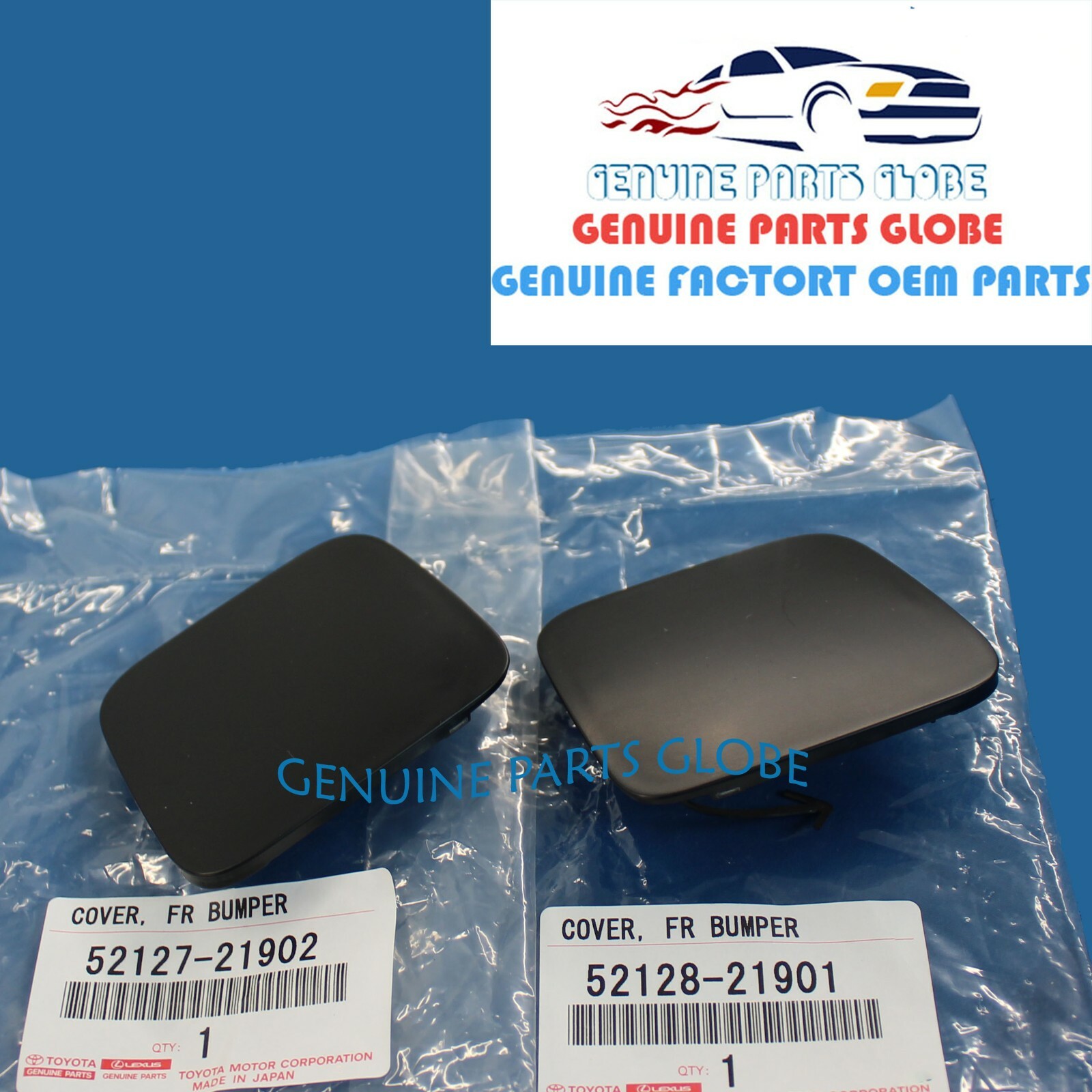 GENUINE OEM TOYOTA SCION 2011-2013 tC RIGHT & LEFT FRONT BUMPER HOLE COVER SET GENUINE OEM TOYOTA SCION 2011-2013 tC RIGHT & LEFT FRONT BUMPER HOLE COVER SET