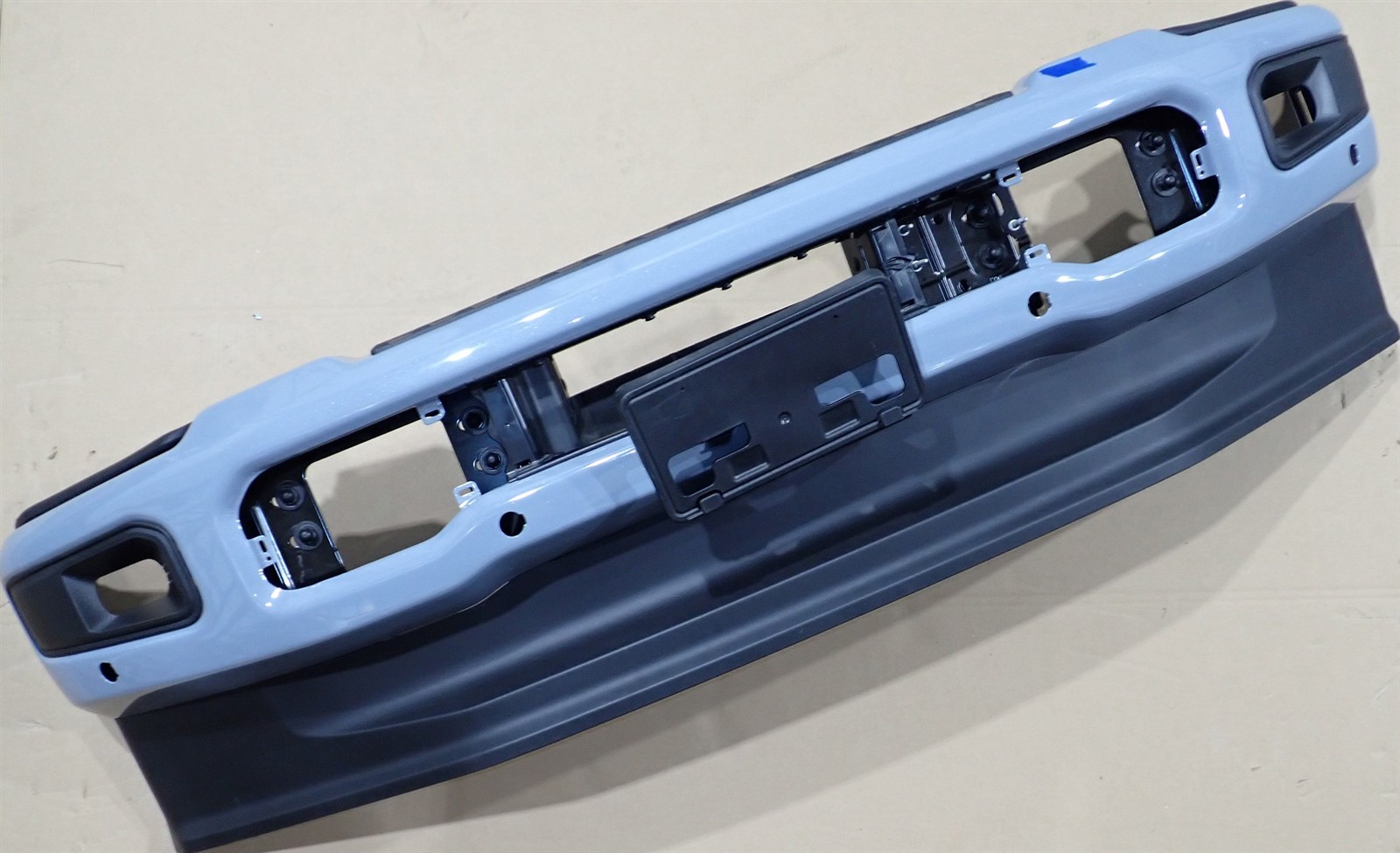 OEM 23-27 F250 Painted R7 GRAY Front Bumper Super Duty Truck w/ Adaptive Cruise