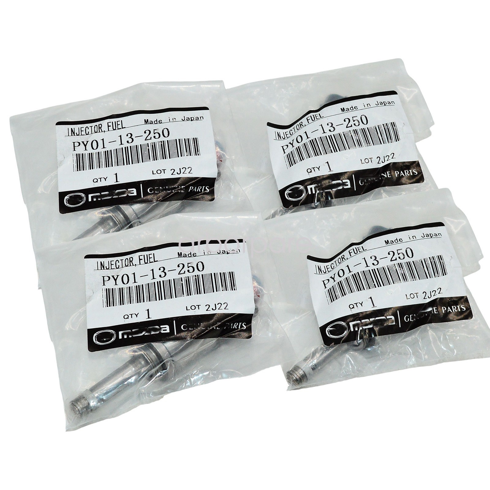 OEM 4PCS FOR 2014-2025 Mazda CX-5 2.5L Engine Fuel Injector Kit PY01-13-250