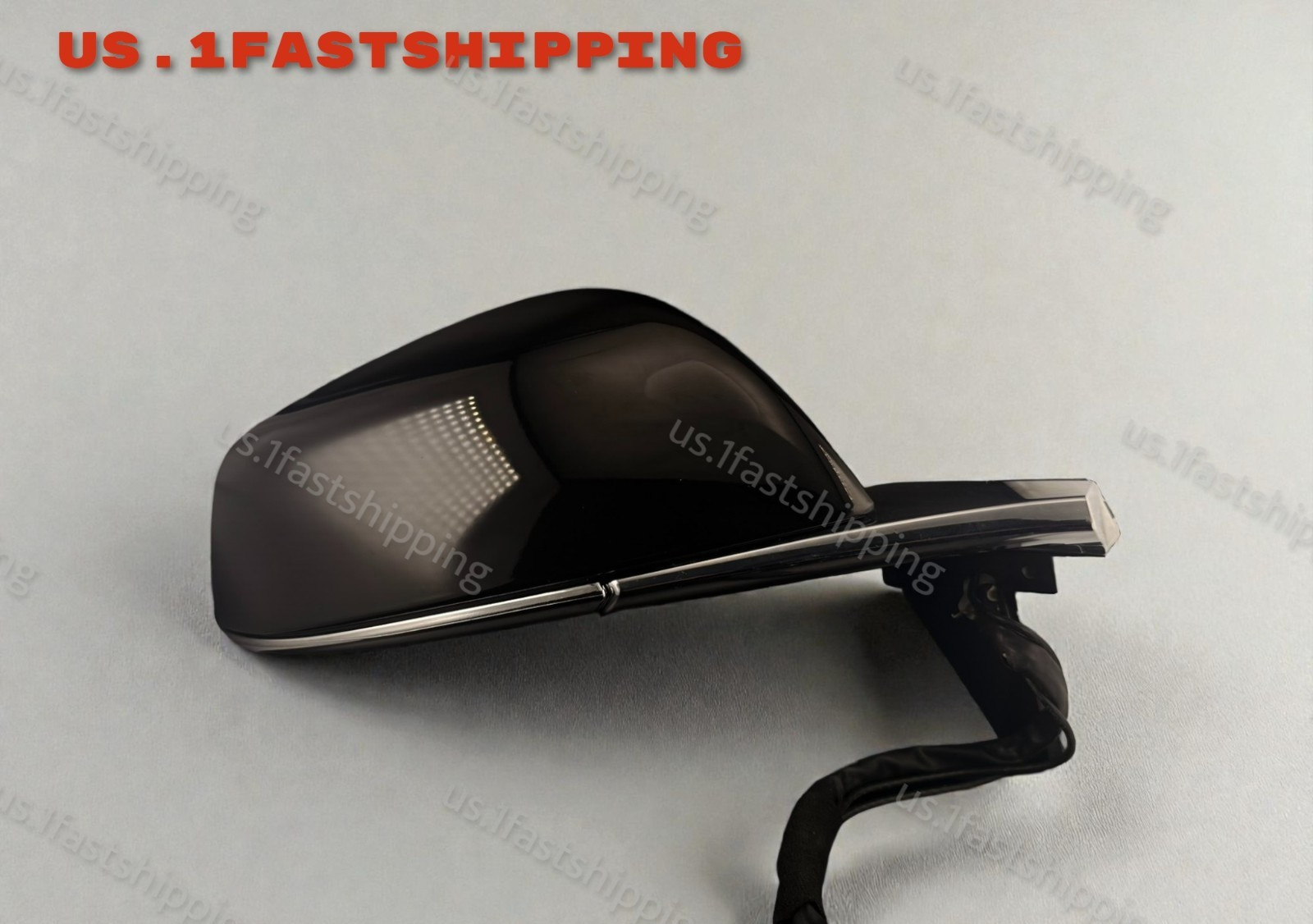 0261 OEM BLACK RIGHT PASSENGER SIDE MIRROR TESLA MODEL X 2016 2017 2018 19 2020