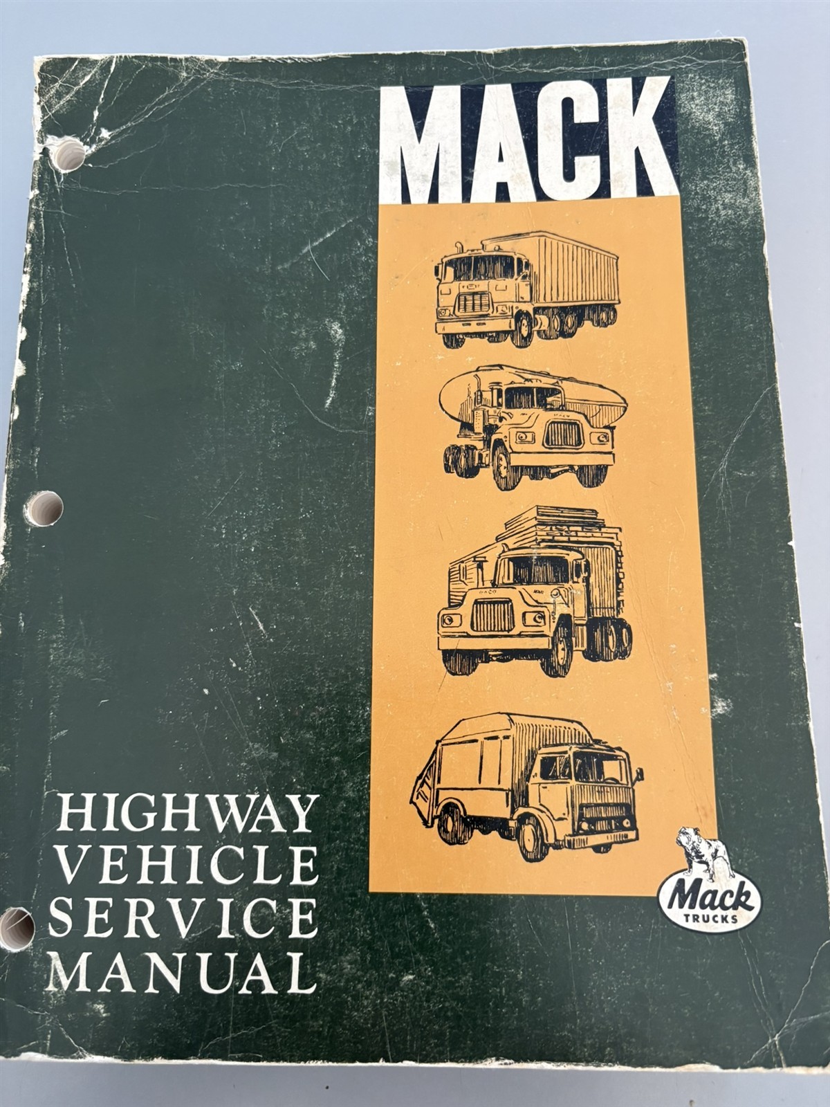 1969 Mack Trucks OEM Dealer Service & Repair Manual - Covers R, MB, F Models