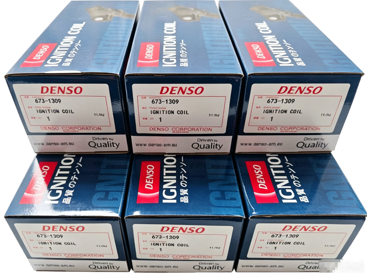6PCS OEM Denso 673-1309 90919-02255 Ignition Coil For Toyota/Lexus V6/8 Engines 6PCS OEM Denso 673-1309 90919-02255 Ignition Coil For Toyota/Lexus V6/8 Engines