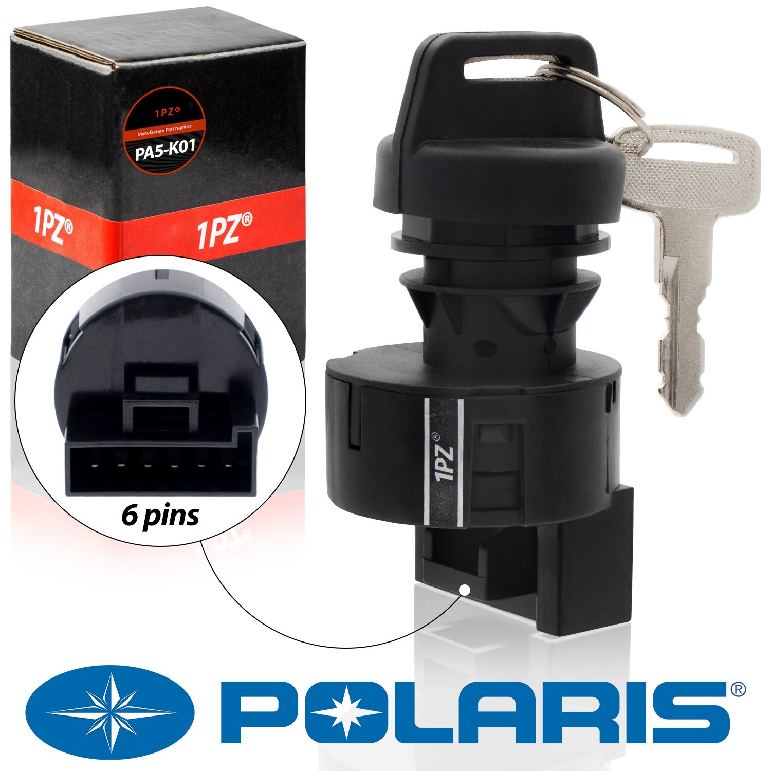 OEM Polaris Ignition Key Switch Ranger 400 500 570 800 Crew 500 EV ETX XP 1000 OEM Polaris Ignition Key Switch Ranger 400 500 570 800 Crew 500 EV ETX XP 1000