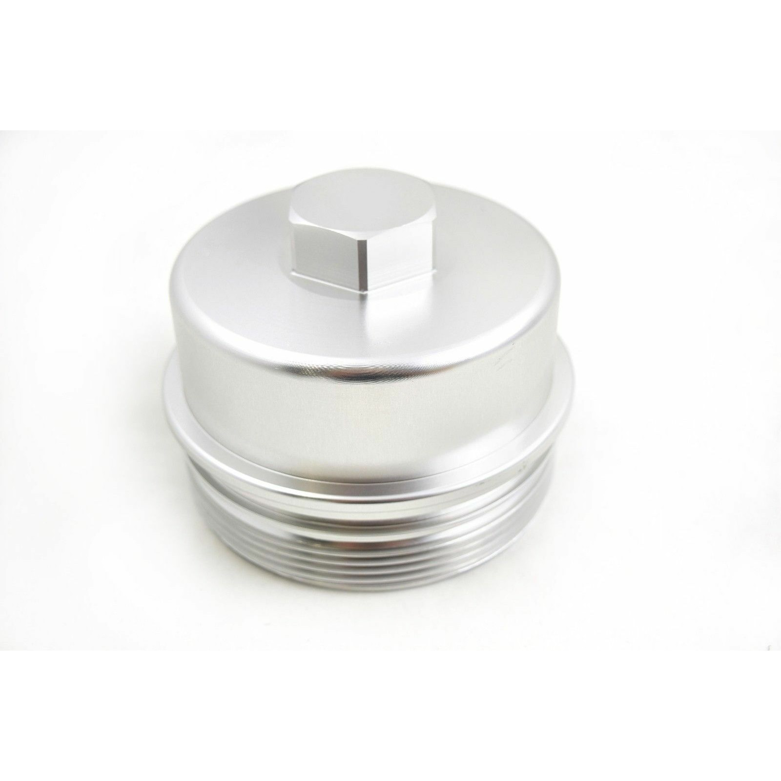 Rudy\'s Billet Fuel Filter Cap Top Engine 2008-2010 Ford 6.4L Powerstroke Diesel