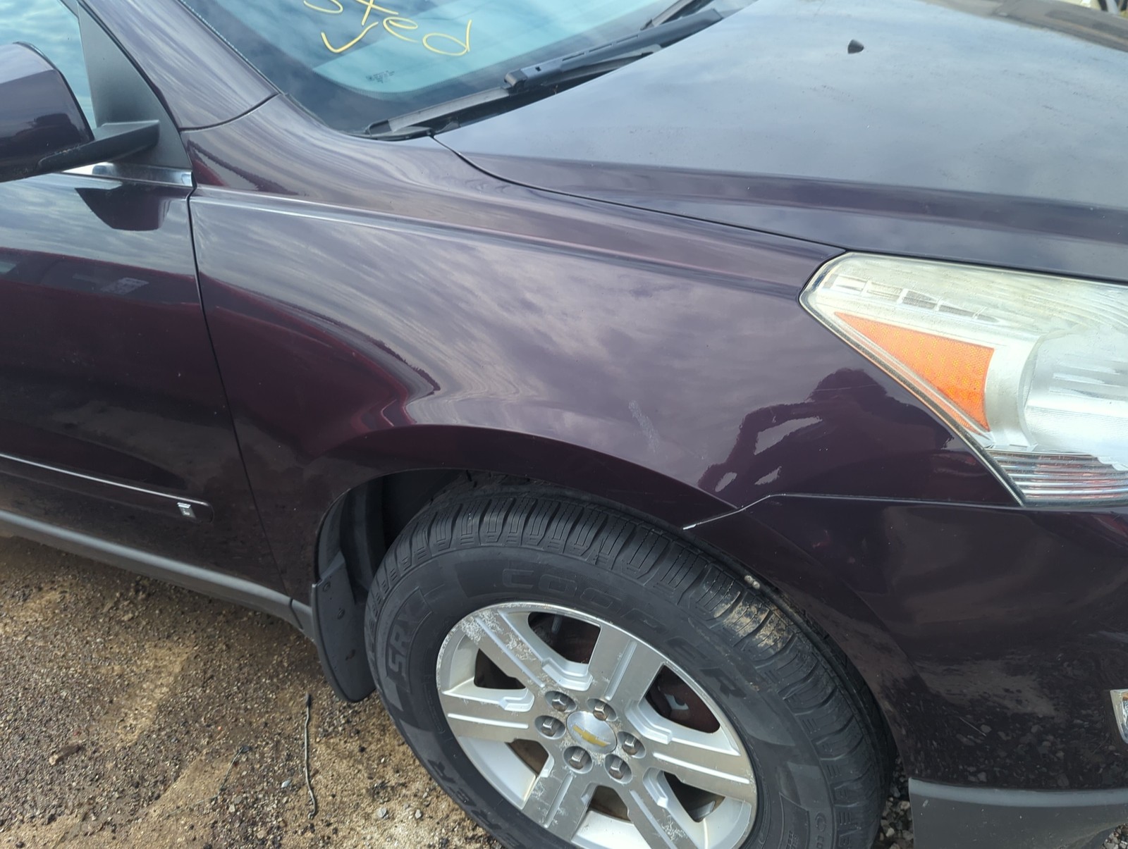 2009-2017 Chevrolet Traverse Passenger Fender RUMC0 2009-2017 Chevrolet Traverse Passenger Fender RUMC0