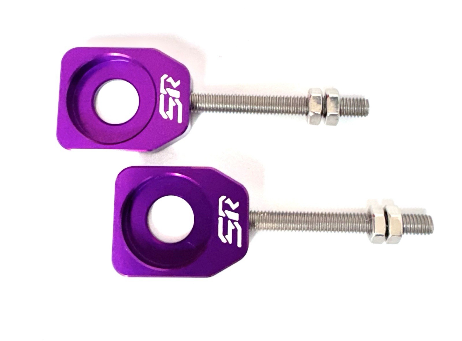 Staggs Racing sr Billet Chain Adjusters CRF XR KLX TTR 50 70 110 Purple Staggs Racing sr Billet Chain Adjusters CRF XR KLX TTR 50 70 110 Purple