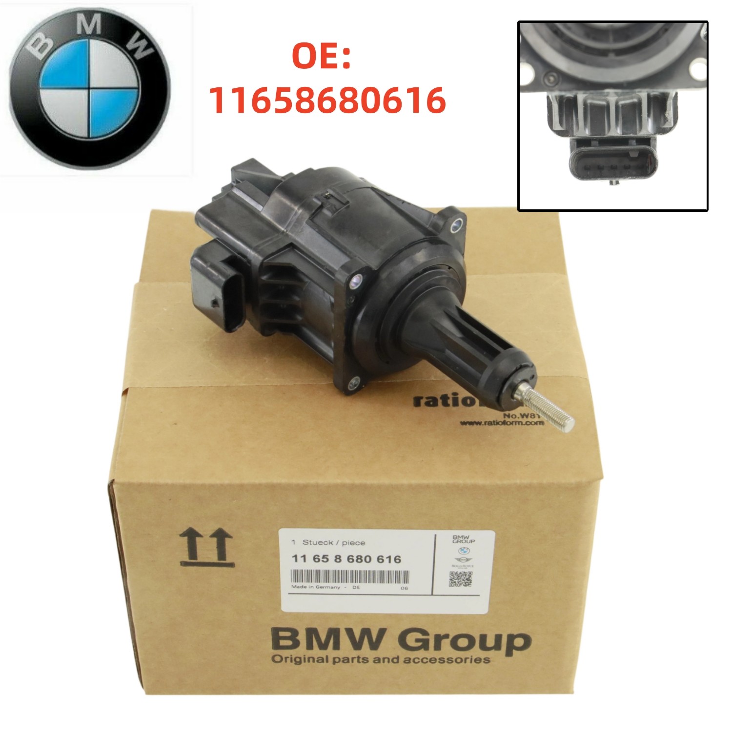 Genuine OEM Turbocharger Wastegate For BMW 750i, X5, X6, X7 4.4L 11658680616 Genuine OEM Turbocharger Wastegate For BMW 750i, X5, X6, X7 4.4L 11658680616