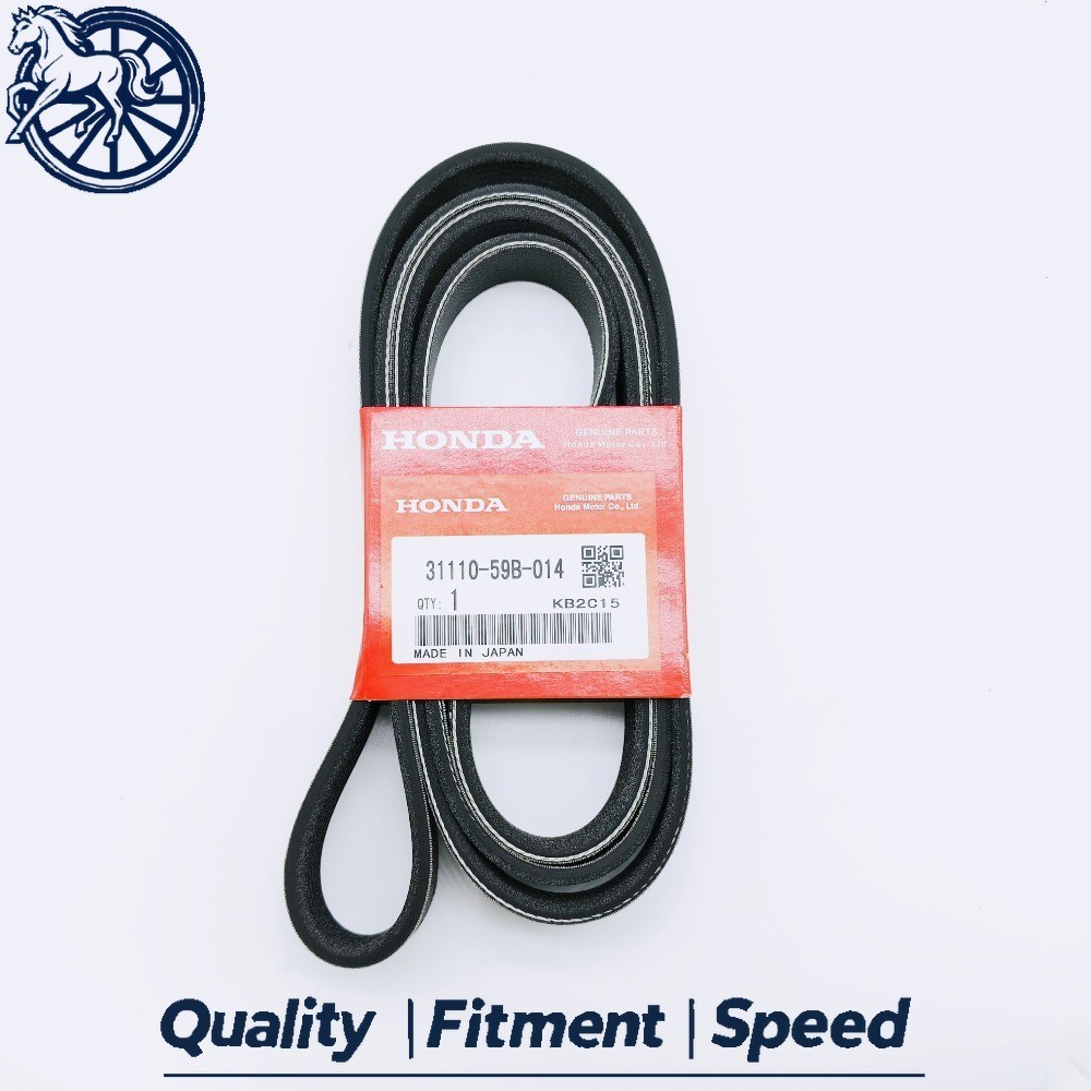 OEM Serpentine Drive Belt For 2016-26 Honda Civic CRV Accord 1.5L 31110-59B-014 OEM Serpentine Drive Belt For 2016-26 Honda Civic CRV Accord 1.5L 31110-59B-014