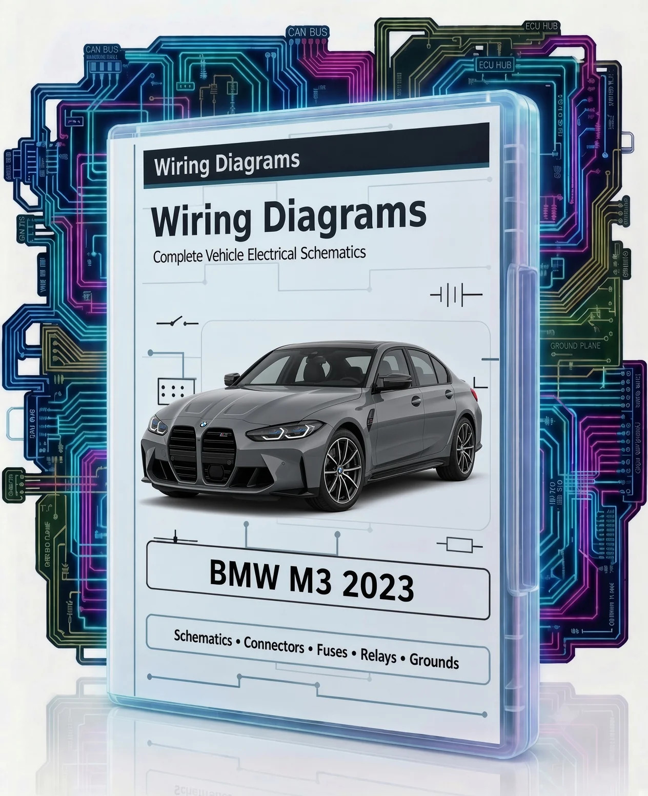 2023 BMW G80 M3 M3 CSL M3 Competition Electrical Wiring Diagrams PDF on USB