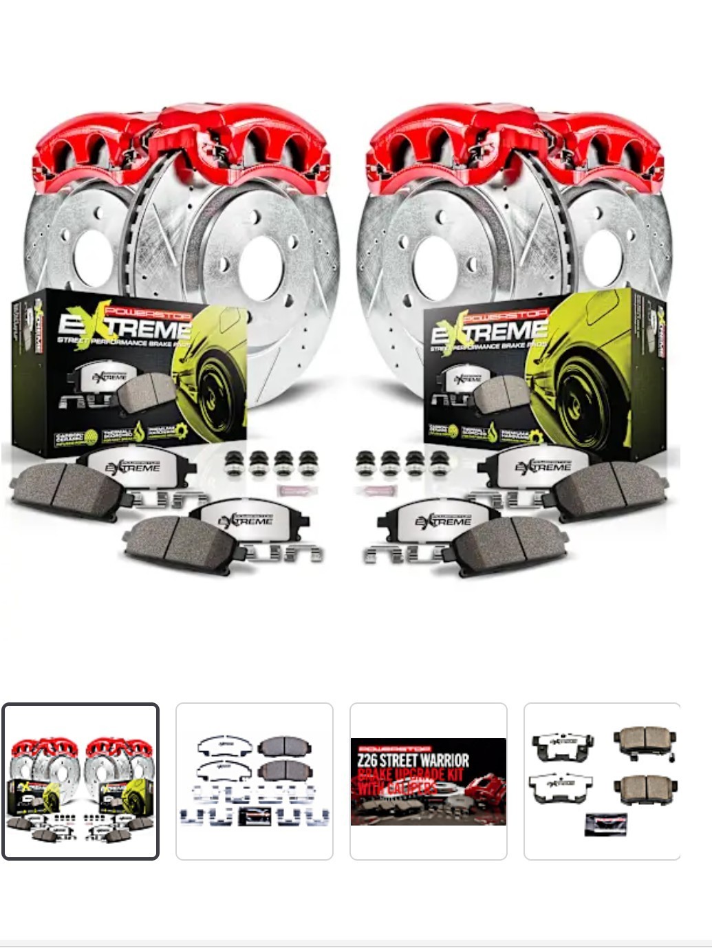 Powerstop Z26 Street Warrior Carbon-fiber Ceramic Series Powerstop Z26 Street Warrior Carbon-fiber Ceramic Series