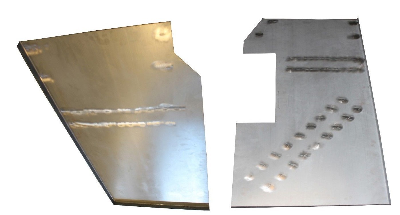 Front Floor Pans W/ Supports Fits 1961-1971 SCOUT 80 & SCOUT 800 PAIR Front Floor Pans W/ Supports Fits 1961-1971 SCOUT 80 & SCOUT 800 PAIR