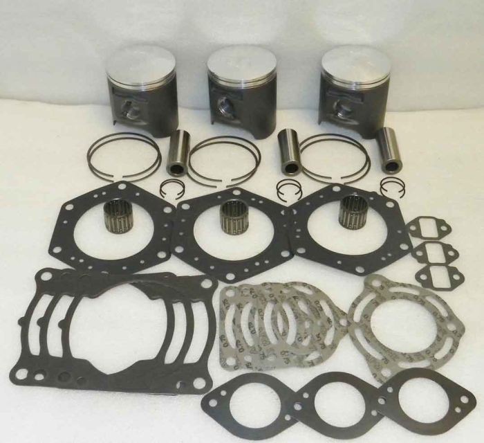 WSM Kawasaki 1200 Ultra 150 Piston Rebuild Kit Friction Coat 010-841-11P