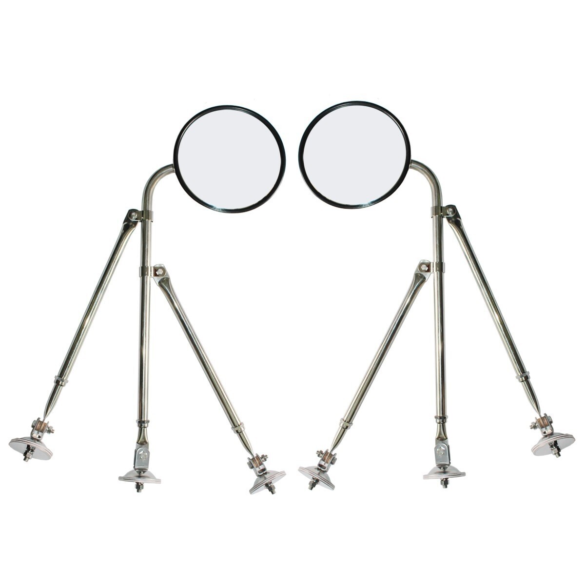 2pcs Stainless 8 2pcs Stainless 8
