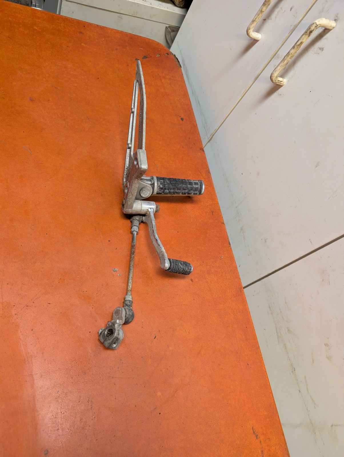 2004 Kawasaki Ninja 250r 250 Left Rearset Rear Set Driver Foot Peg Shifter Oem L