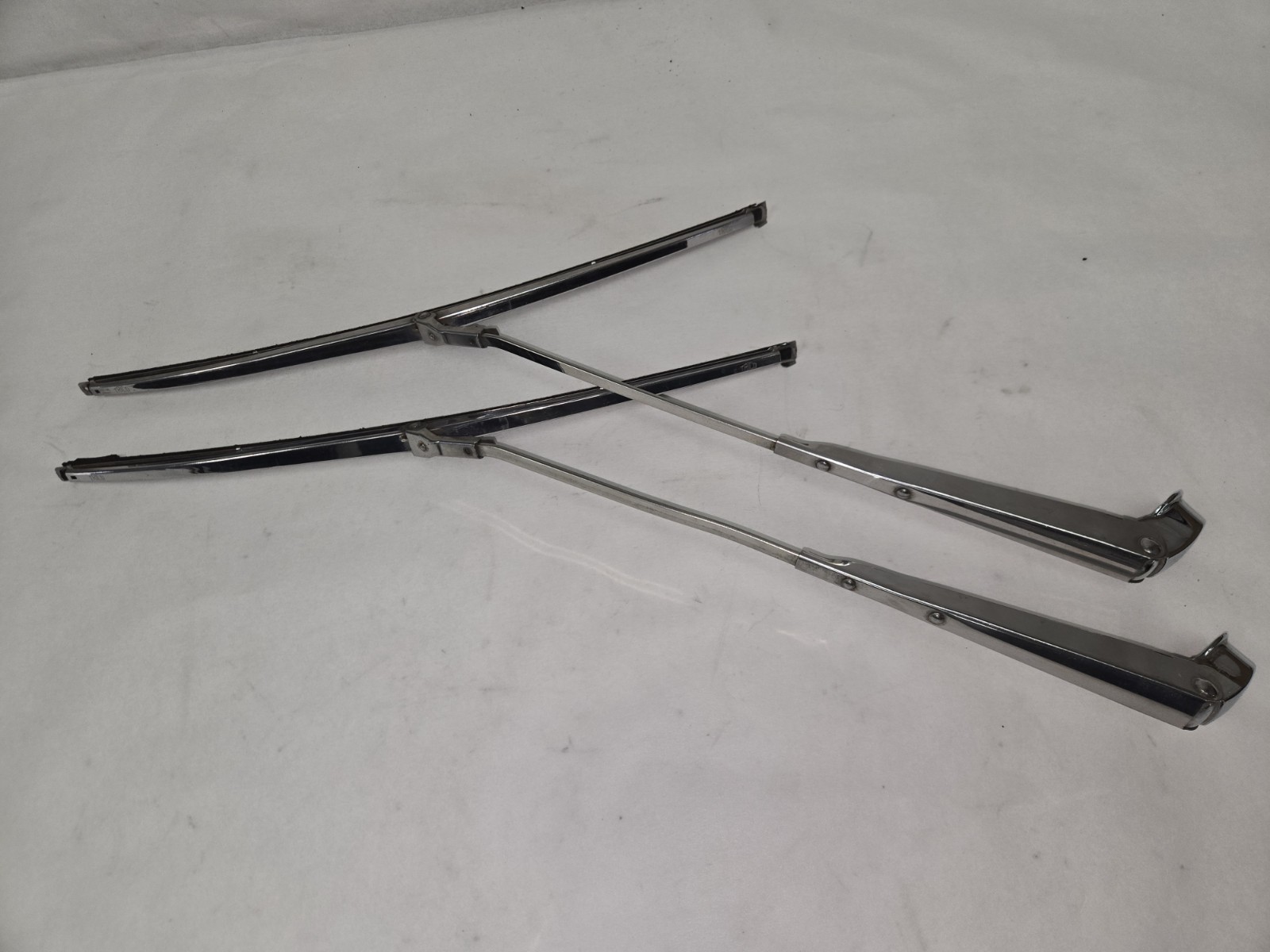 1964-65 Pontiac Tempest Lemans GTO Chrome Windshield Wiper Arms OEM GM