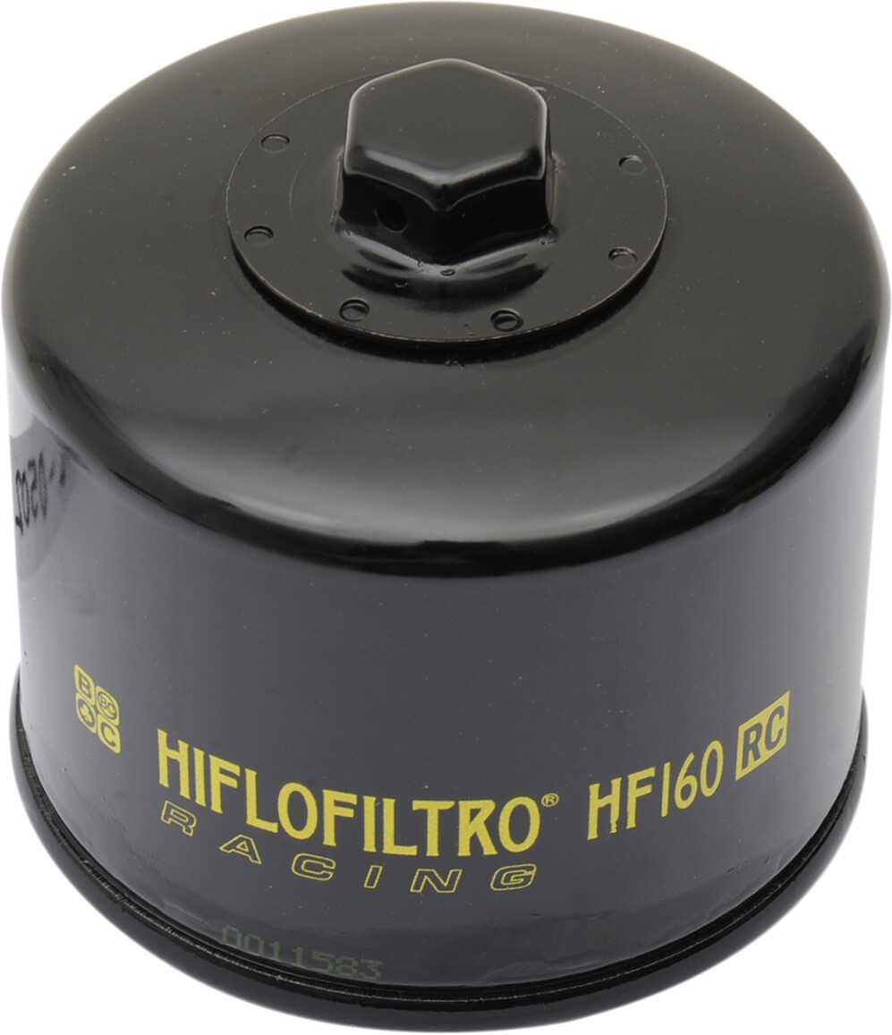 HiFlo HF160RC Racing Oil Filter Spin-On Black Steel