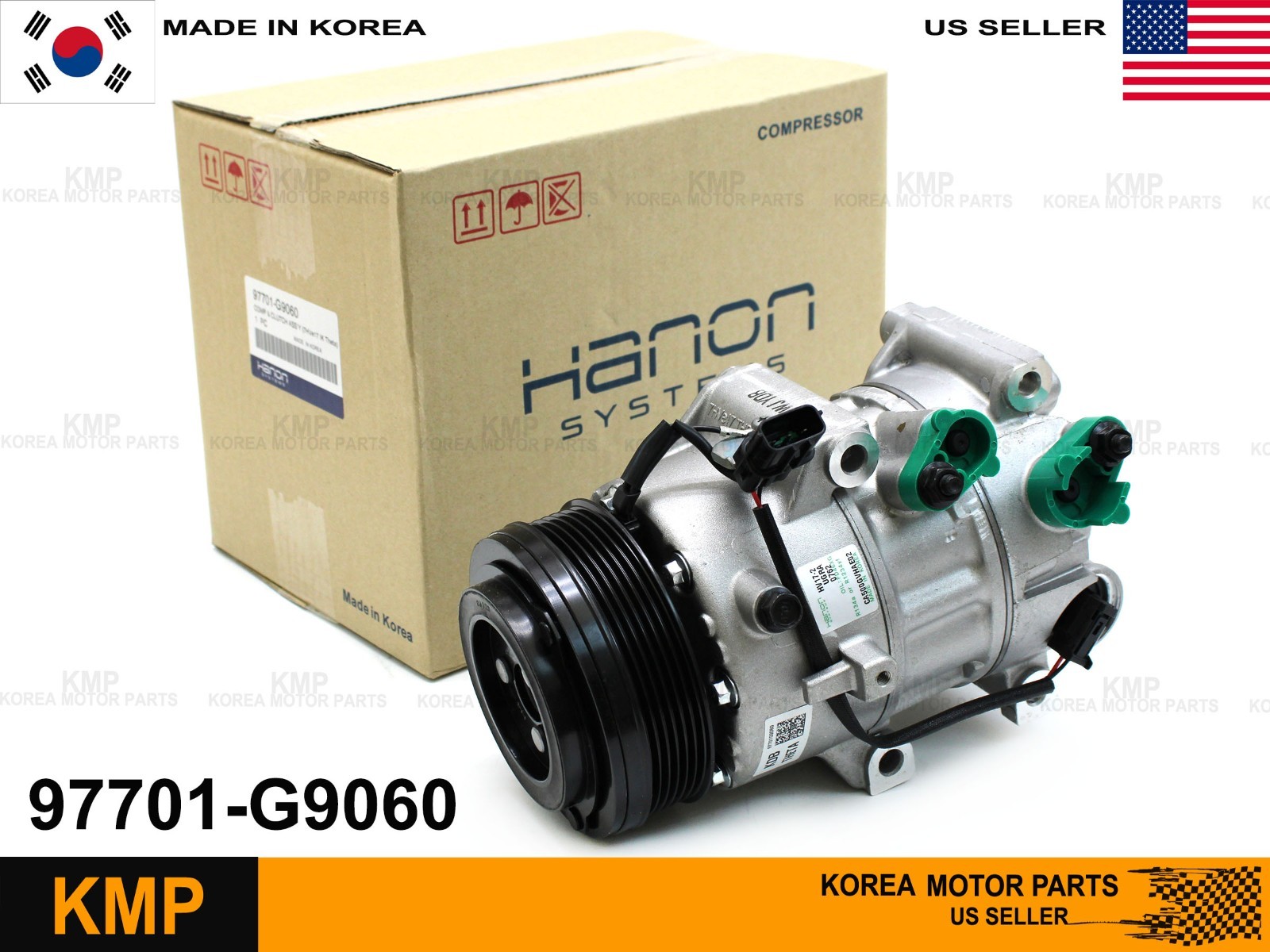OEM✅ HANON A/C Compressor w/ Clutch for 2020-2023 Genesis G70 2.0L 97701-G9060 OEM✅ HANON A/C Compressor w/ Clutch for 2020-2023 Genesis G70 2.0L 97701-G9060