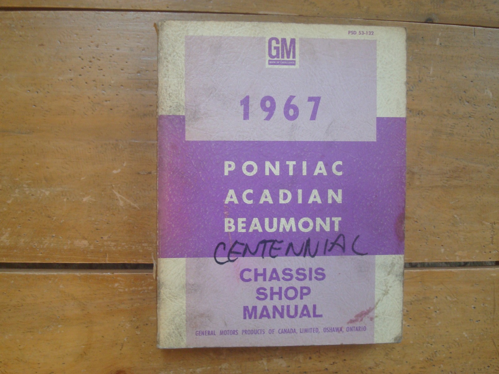 1967 Pontiac Acadian Beaumont Chassis Shop Manual
