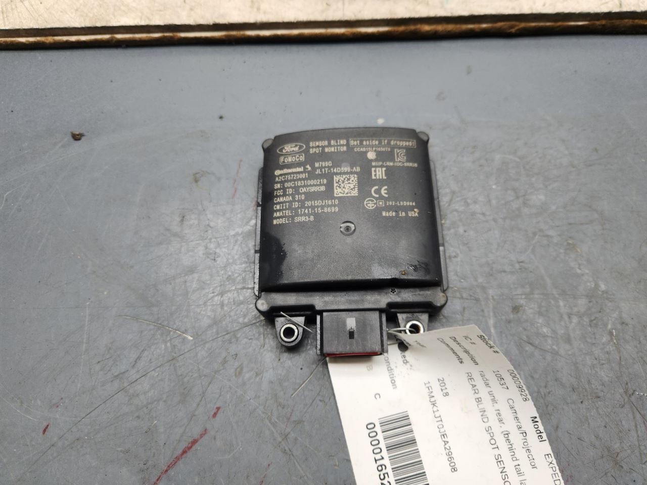 Camera/Projector Radar Unit Rear Behind Bumper Fits 18-22 NAVIGATOR 765698